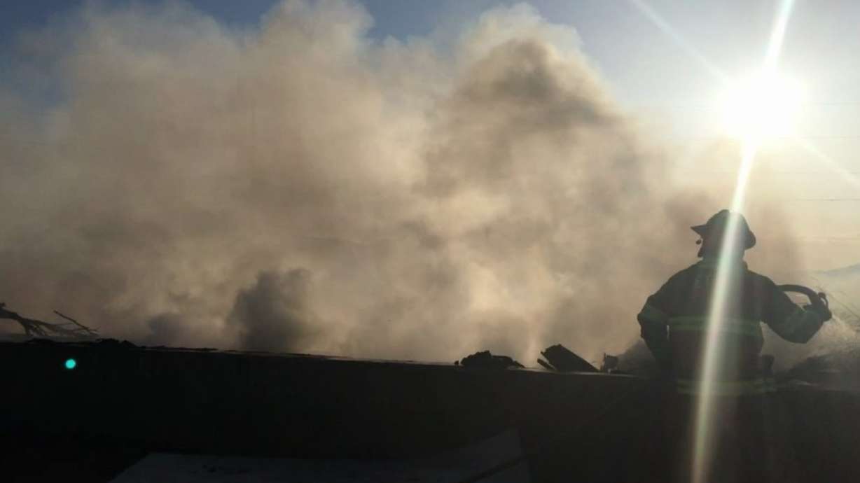 Firefighters respond to trash collection site for 5th time this year