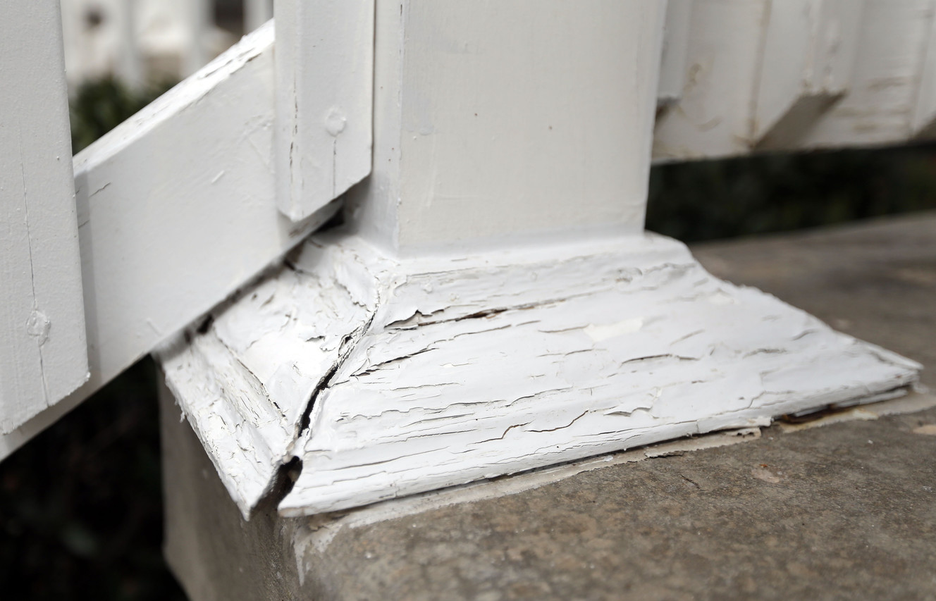 Some of the damage to Mason Emerson's Daybreak town house is pictured on Tuesday, April 11, 2017, in South Jordan. (Photo: Kristin Murphy, Deseret News)