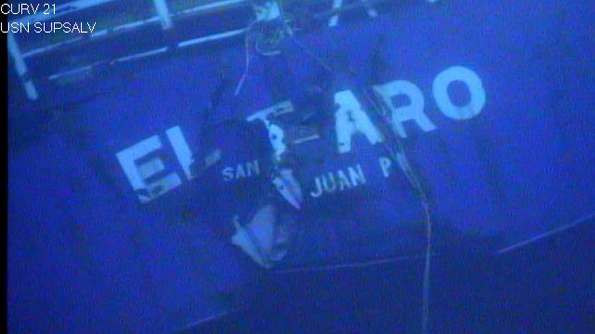 'I'M A GONER': El Faro's last hours as ship sails into storm