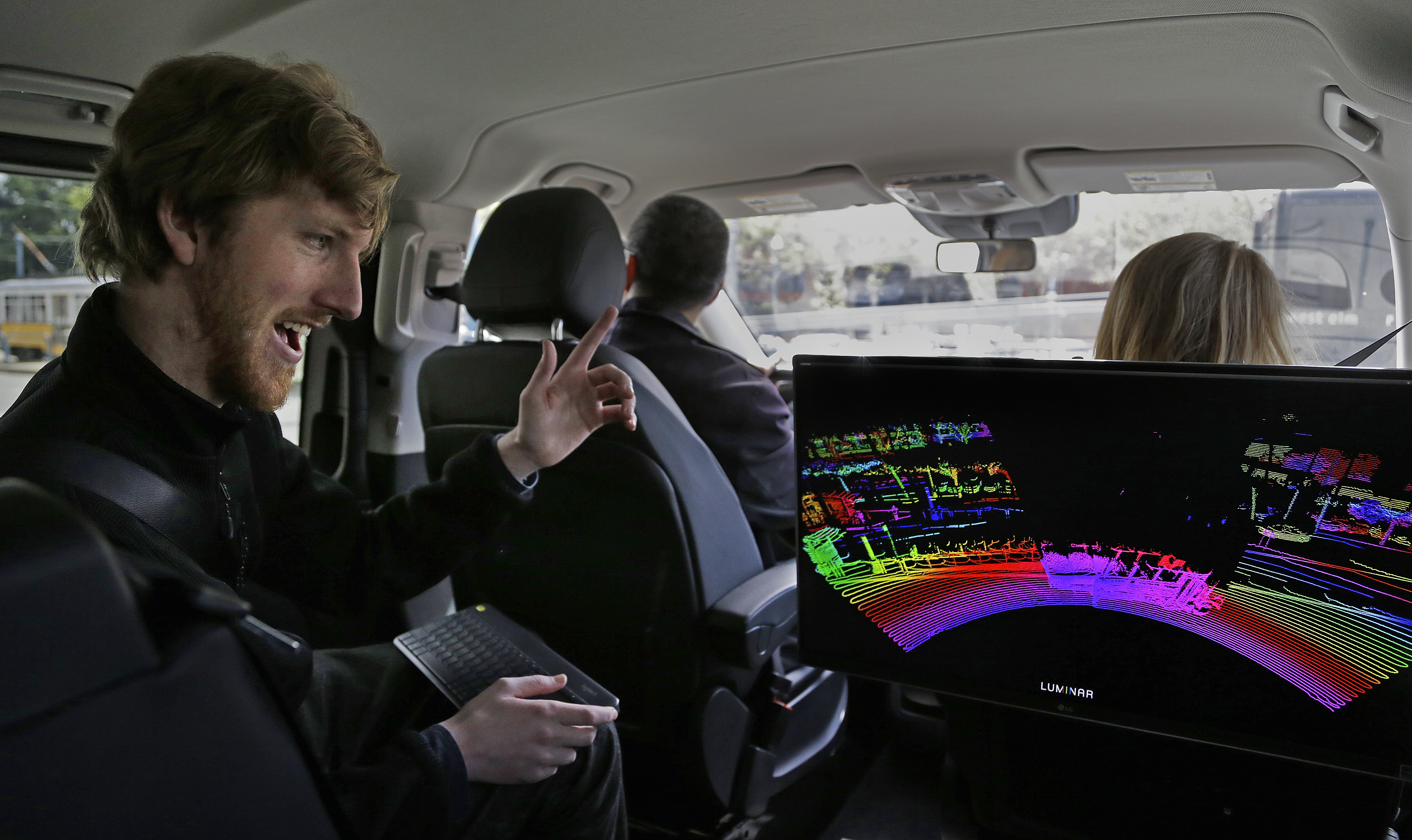 The next Zuckerburg? Aspiring tech prodigy tries his hand at self-driving cars