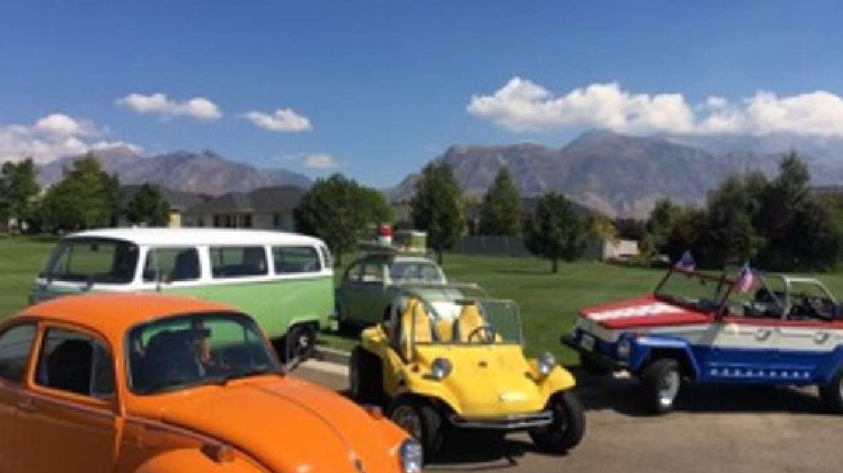 American Fork car enthusiast owns 5 vintage Volkswagens, 6 sports cars