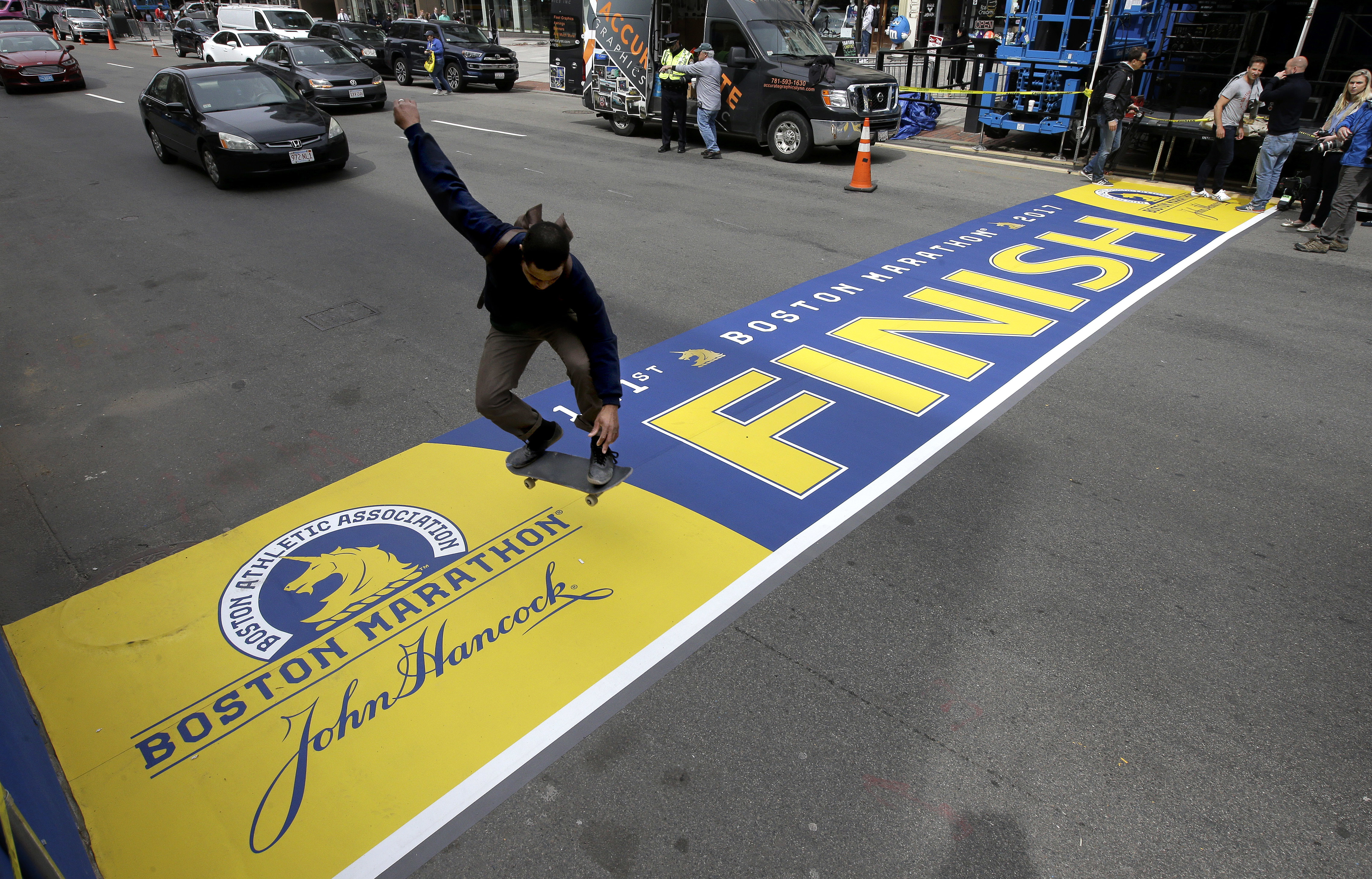 Boston marks 4th anniversary of deadly marathon bombing