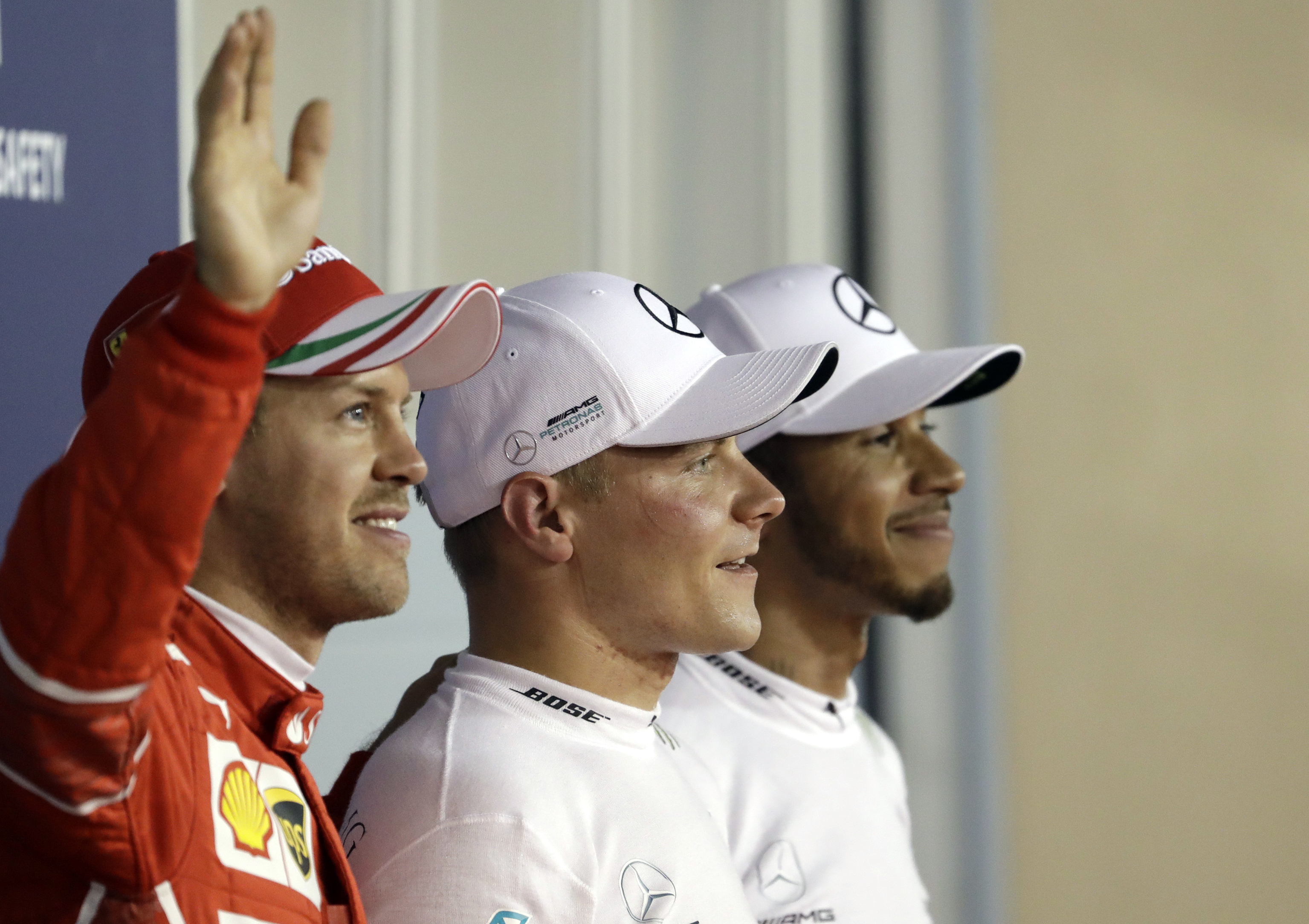 Bottas beats Hamilton to take pole position at Bahrain GP