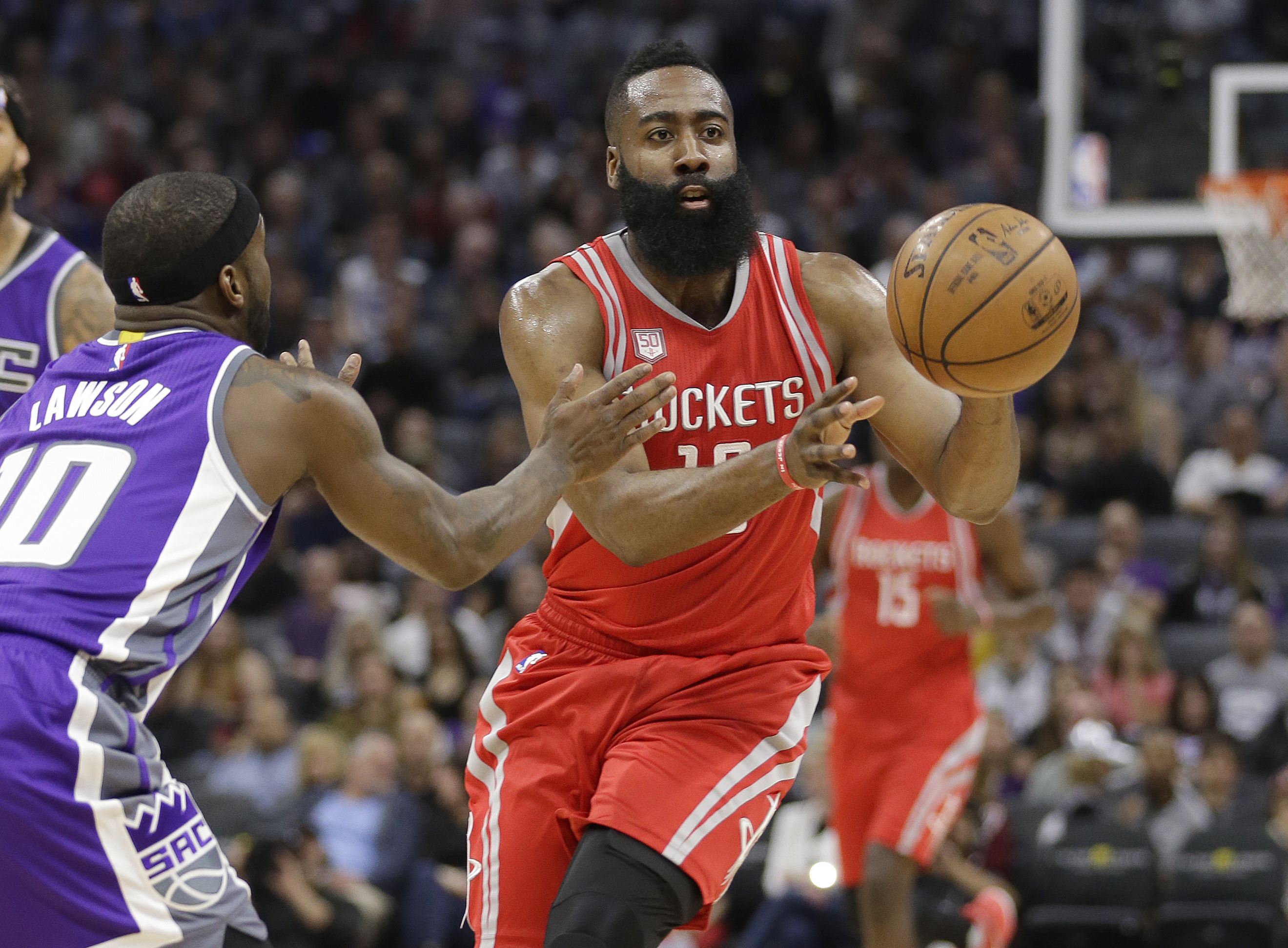 MVP favorites Harden, Westbrook get first-round showdown