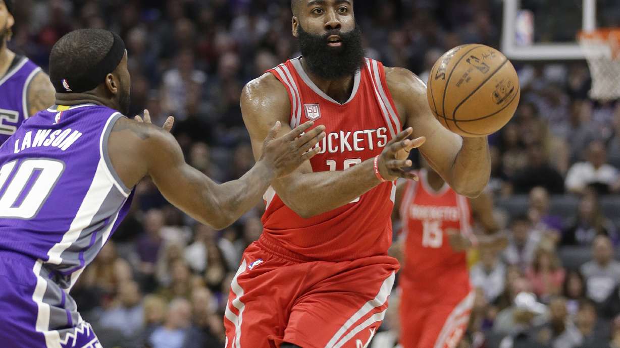 MVP favorites Harden, Westbrook get first-round showdown