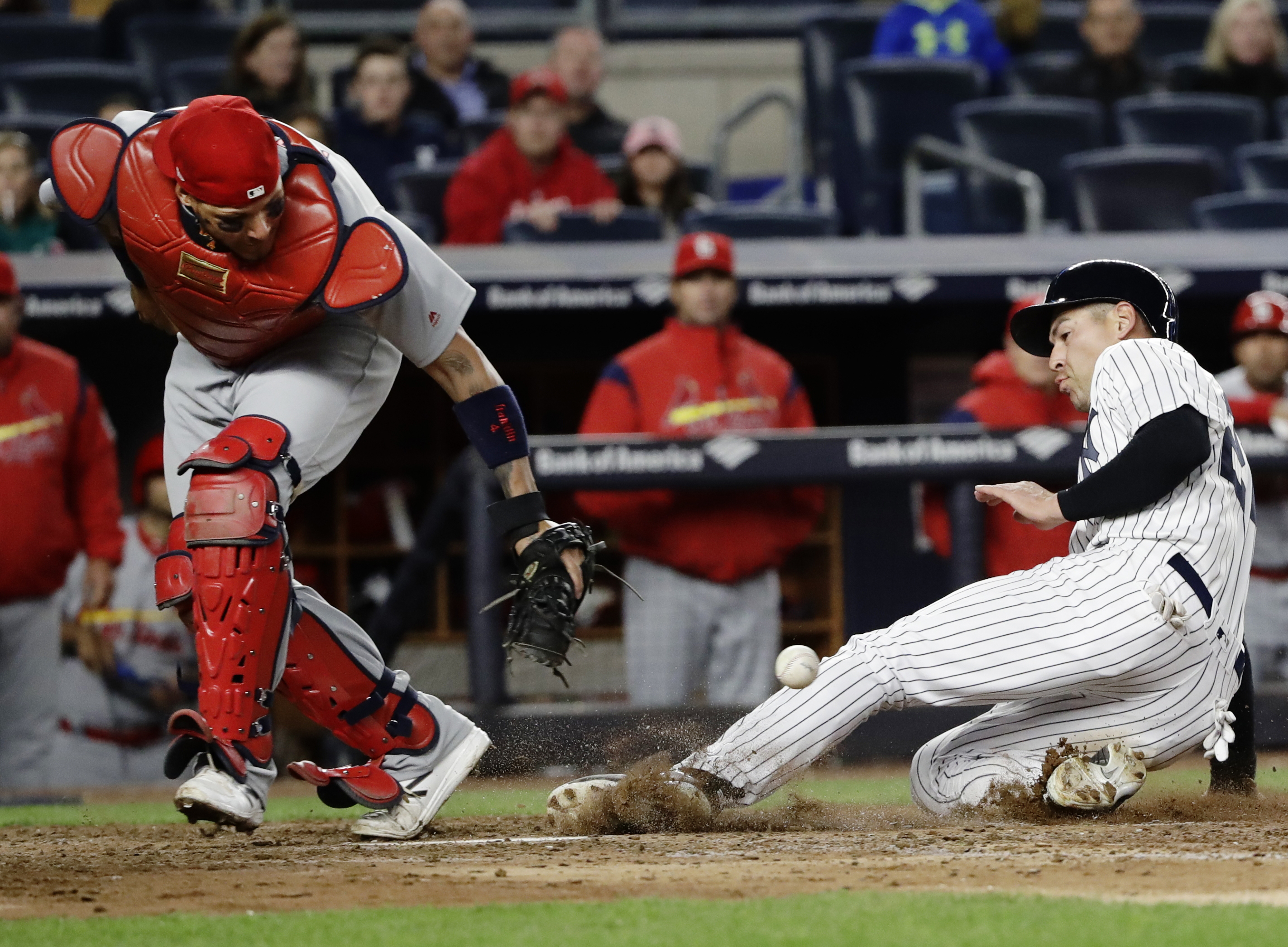Ball that stuck to Molina sold for $2,000 in online auction