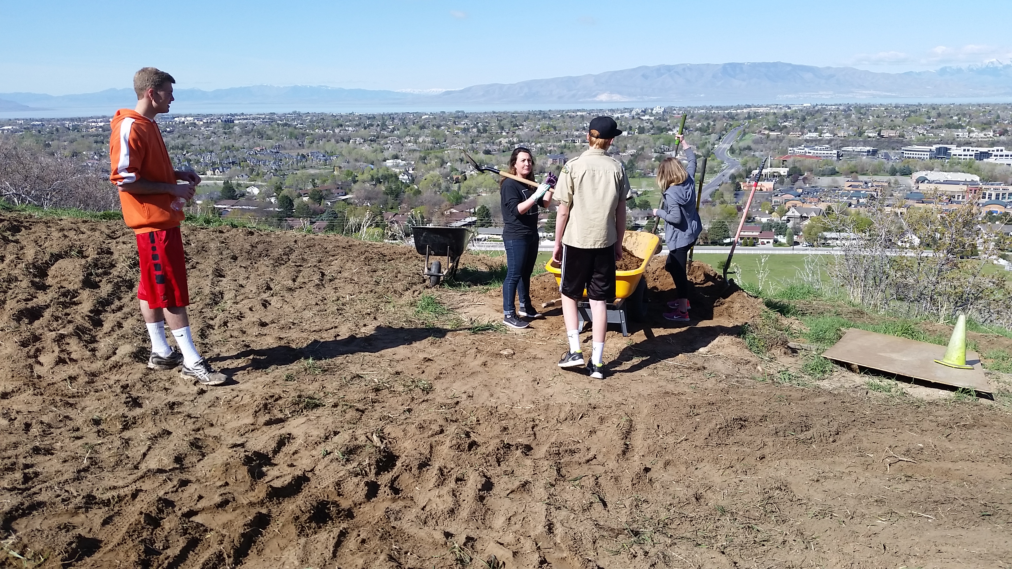 Old Provo Easter cross restoration nears completion