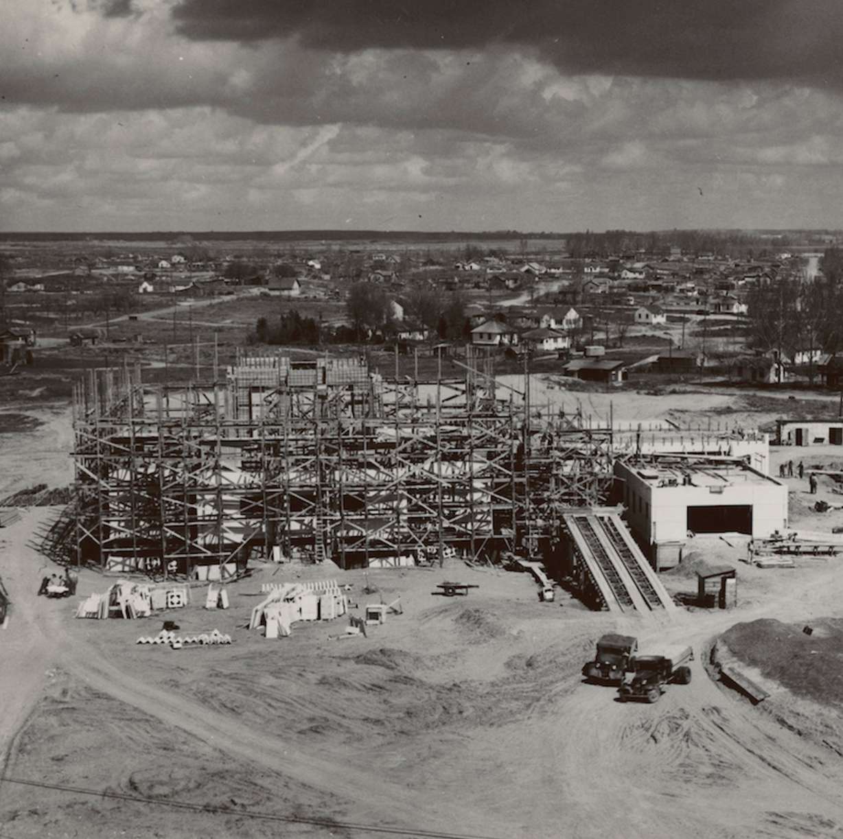 Original construction site of the Idaho Falls Idaho Temple. | © 2017 by Intellectual Reserve, Inc. All rights reserved.
