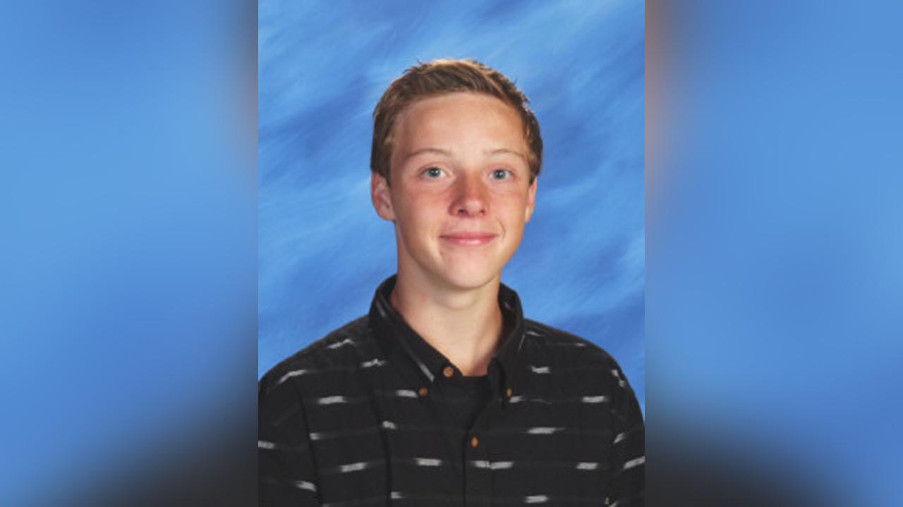 Syracuse High School Student Dakota Kilburn, 15, was hit by two vehicles while trying to cross the street in front of the high school on Monday night. Kilburn died from his injuries the following morning, April 18, 2017. (Photo: Mike Anderson, KSL TV)