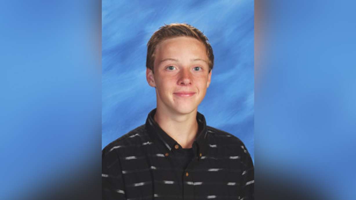 Syracuse High School Student Dakota Kilburn, 15, was hit by two vehicles while trying to cross the street in front of the high school on Monday night. Kilburn died from his injuries the following morning, April 18, 2017. (Photo: Mike Anderson, KSL TV)