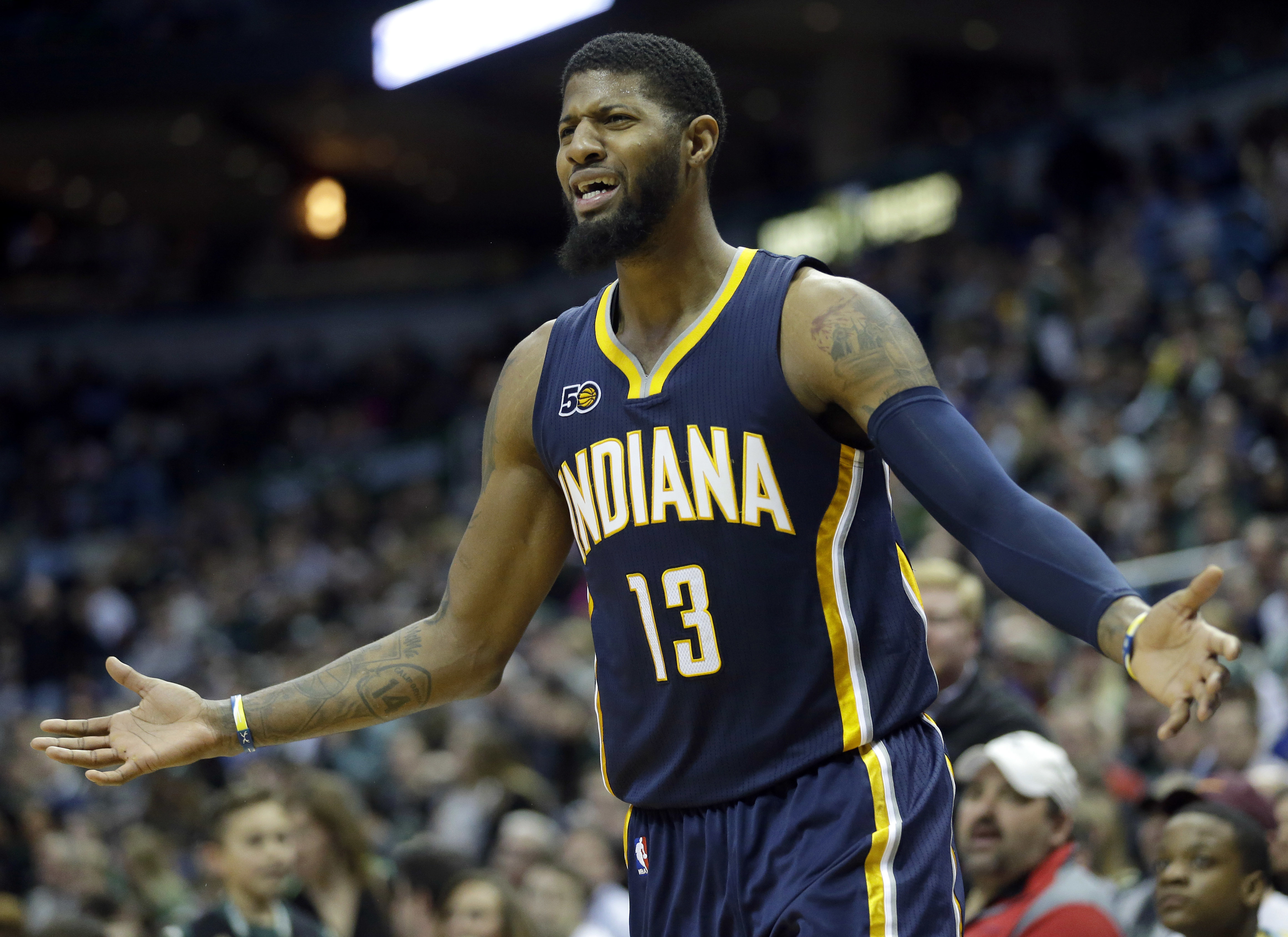 Paul George insists comments intended to motivate Pacers