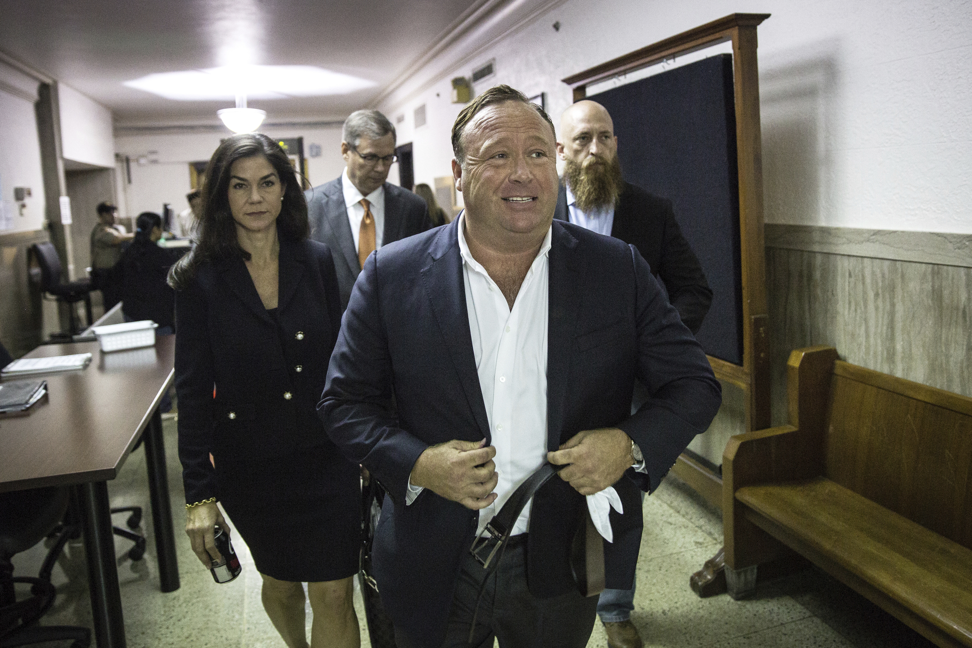 'Infowars' host Jones says his on-air persona not a 'trick'