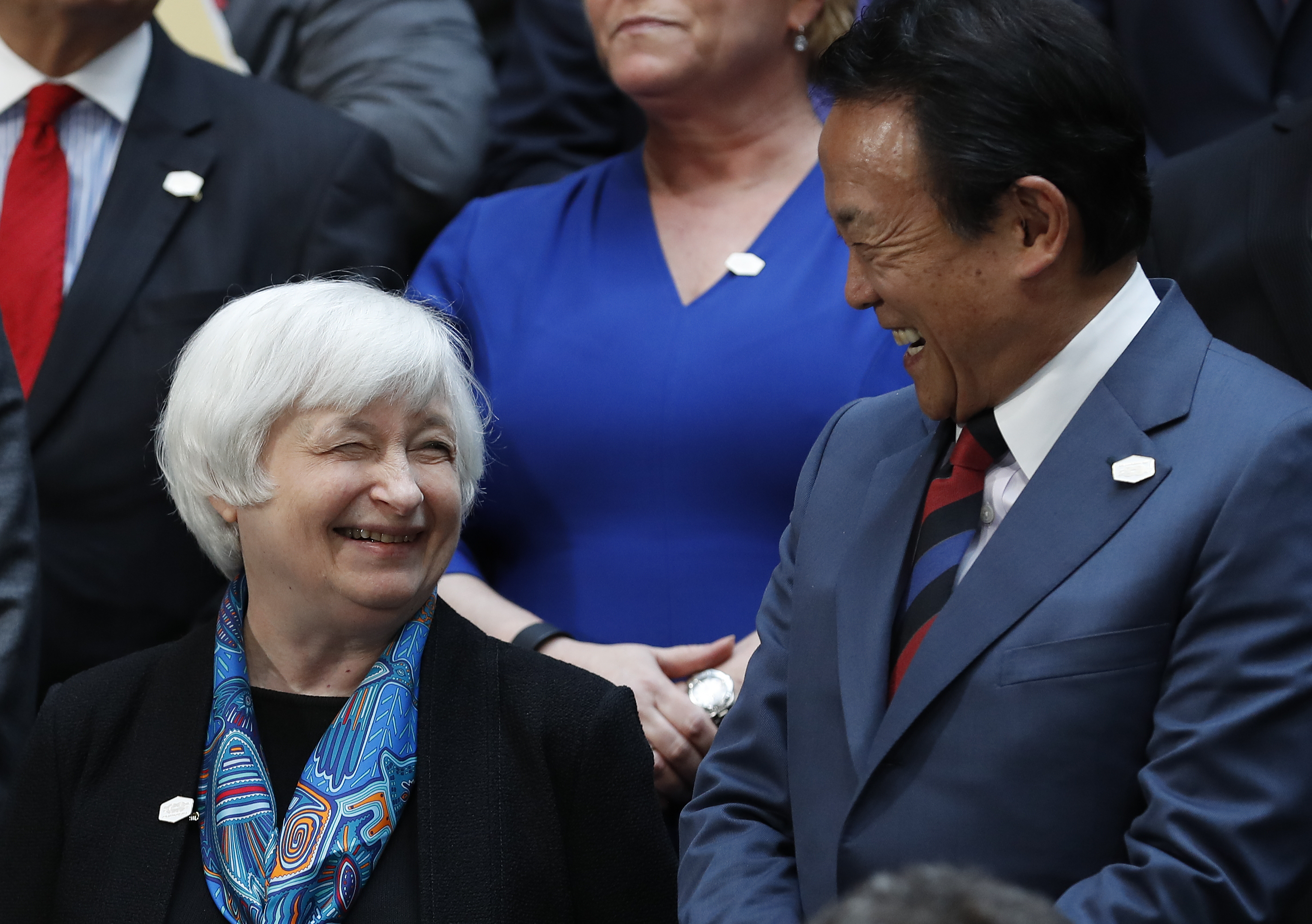Global finance leaders grapple with globalization fears