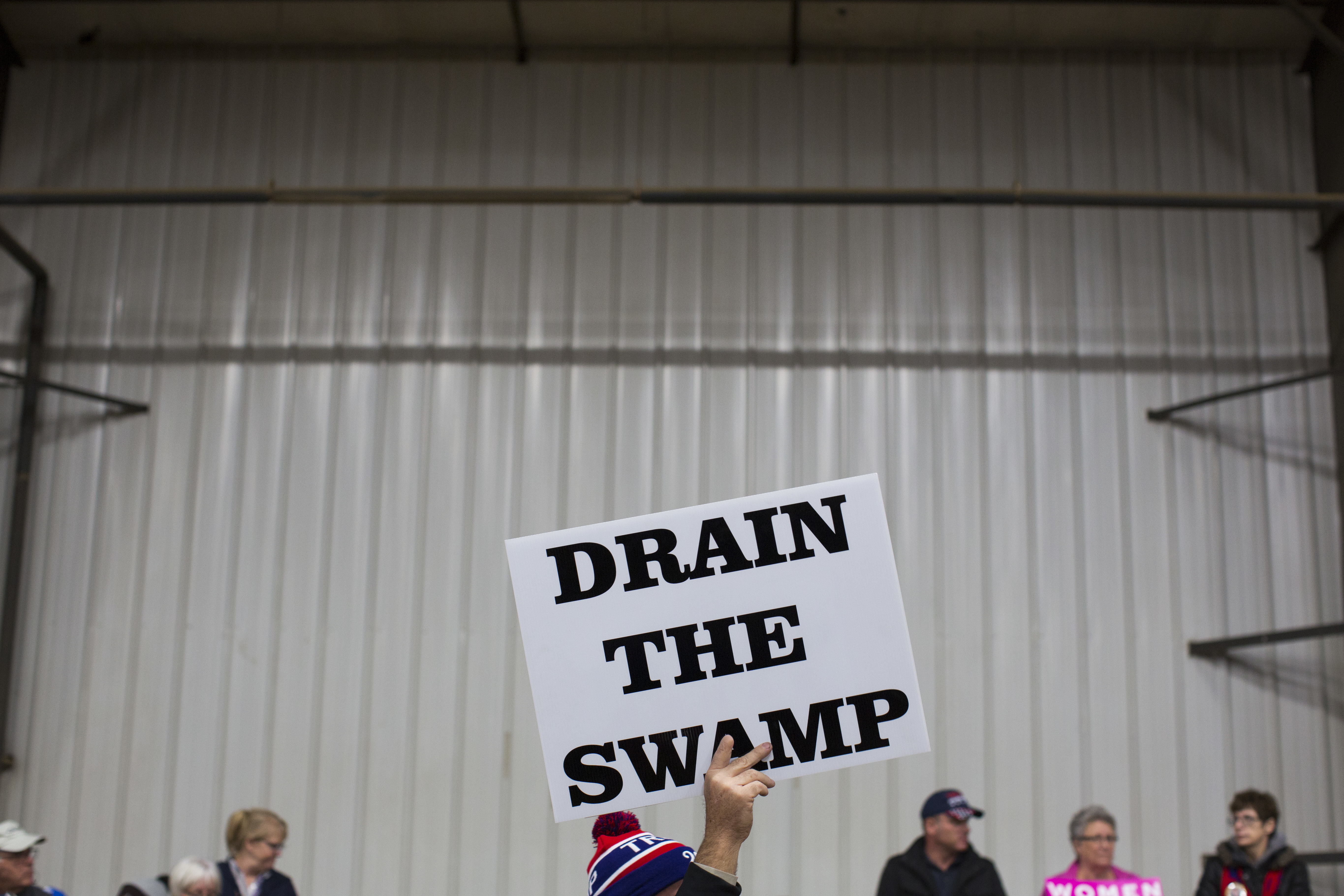 'Drain the swamp' more a Trump slogan than a practice so far