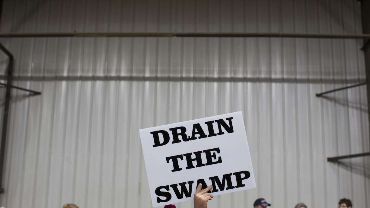 'Drain the swamp' more a Trump slogan than a practice so far