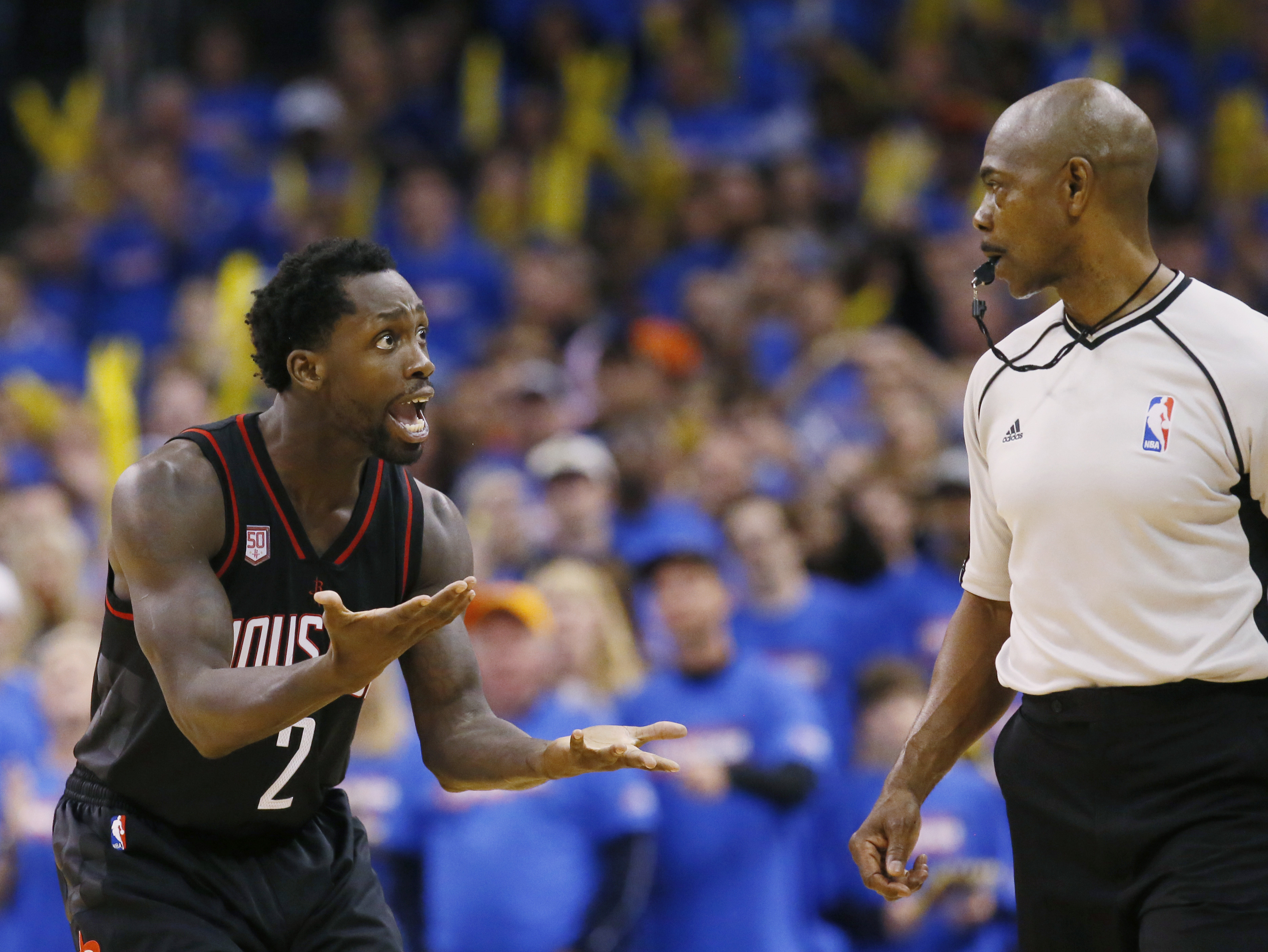 Rockets' Beverley fined $25,000 for confronting fan