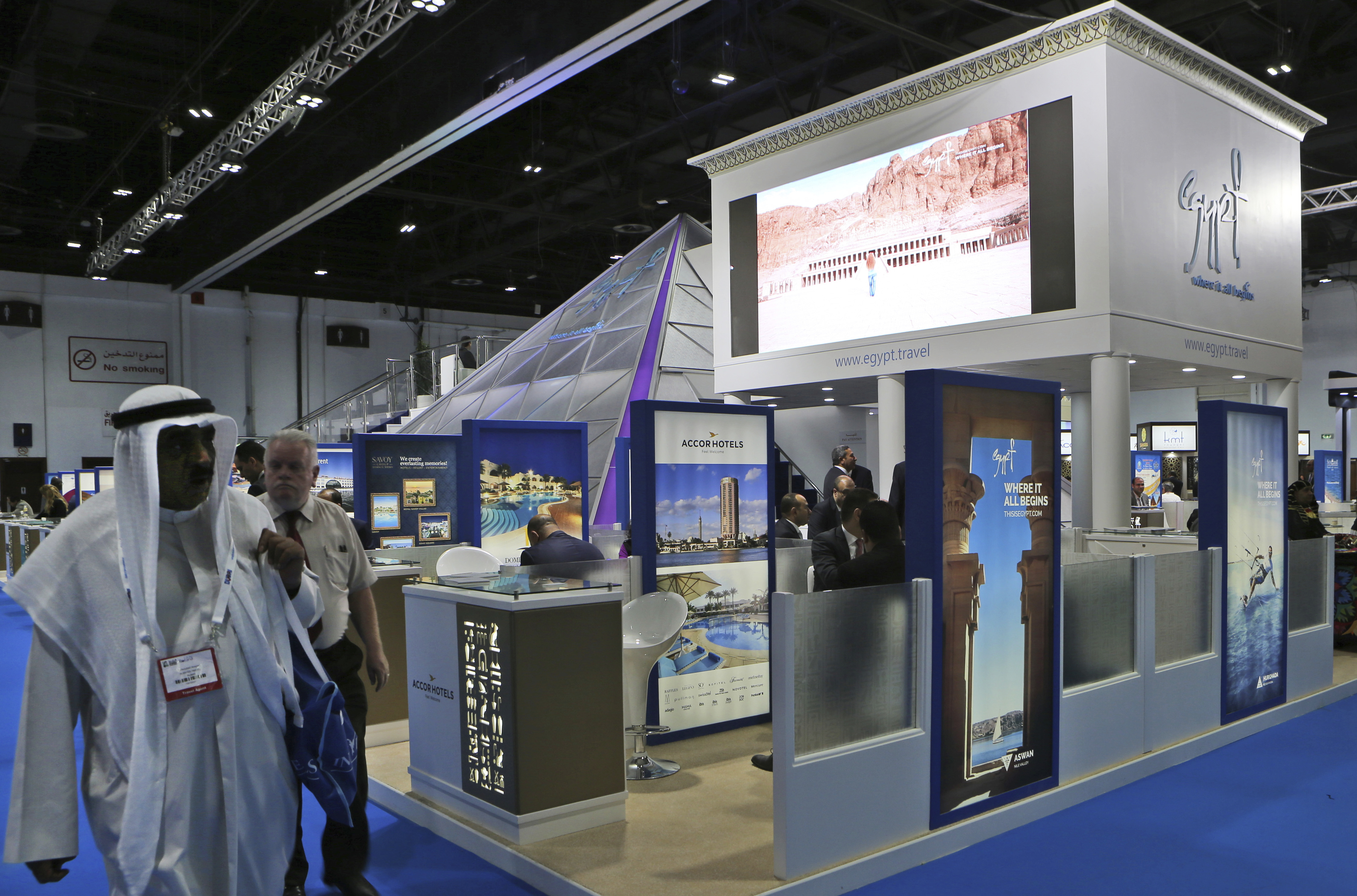 Egypt's tourism officials insist popular sites are safe