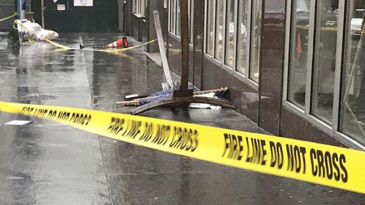 English tourist hit by hammock blown off building, injured