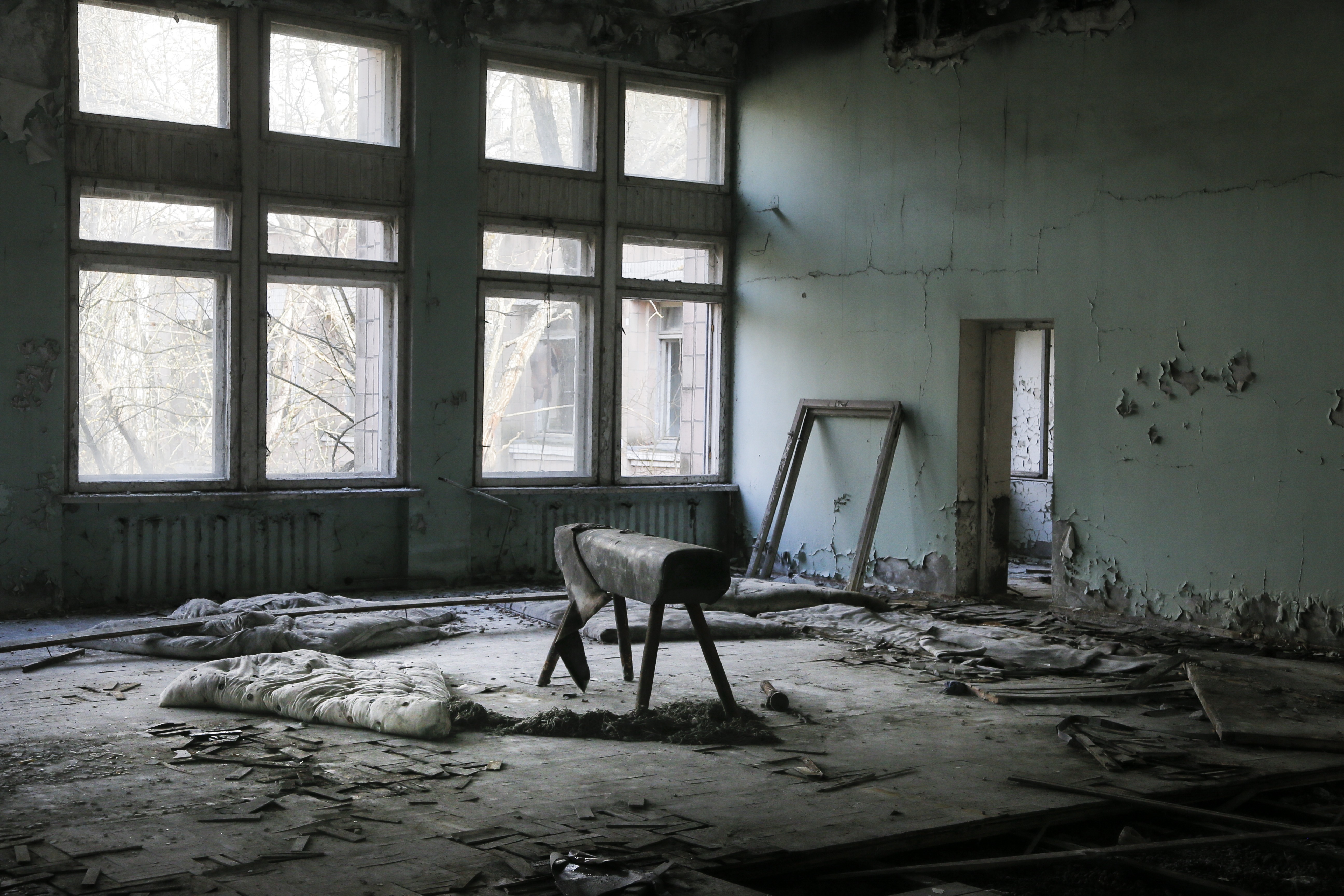 AP Photos: Chernobyl's ghost town draws daring visitors
