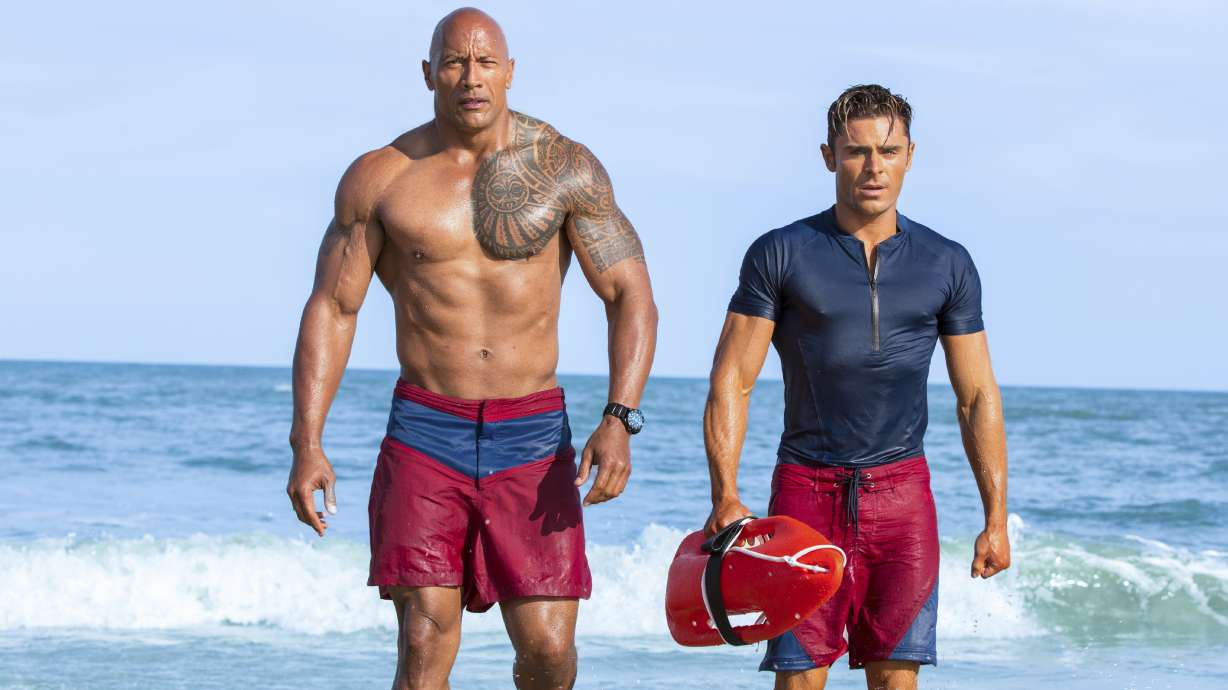 'Baywatch's' Dwayne Johnson just wants to entertain you