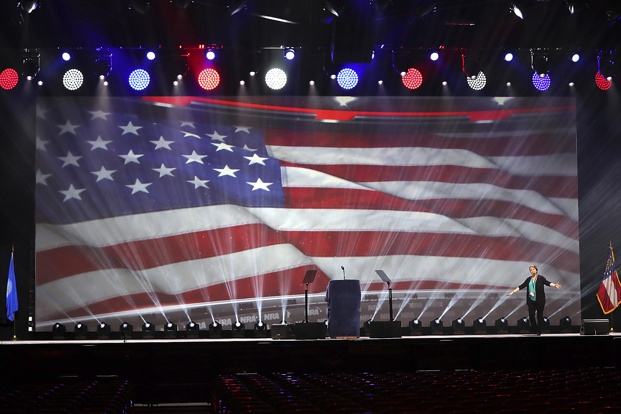 The Latest: Trump assures NRA he'll support gun rights