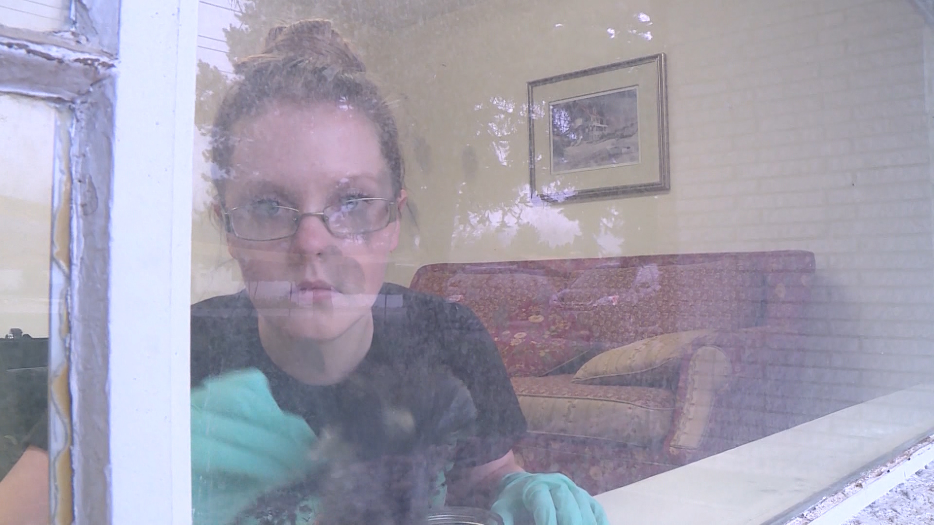 In an older part of Orem, near 1138 S and 400 West, sits a home with crime scene tape lining the front entrance. It is a place full of clues, evidence and a lot of cameras. (Ray Boone, KSL TV)