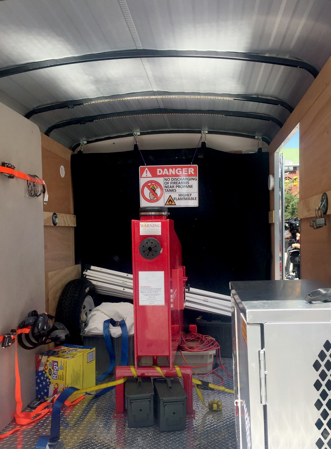 New van aims to help police analyze weapons at crime scenes