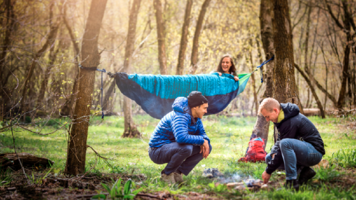 BYU students create insulator for cold-weather hammocking