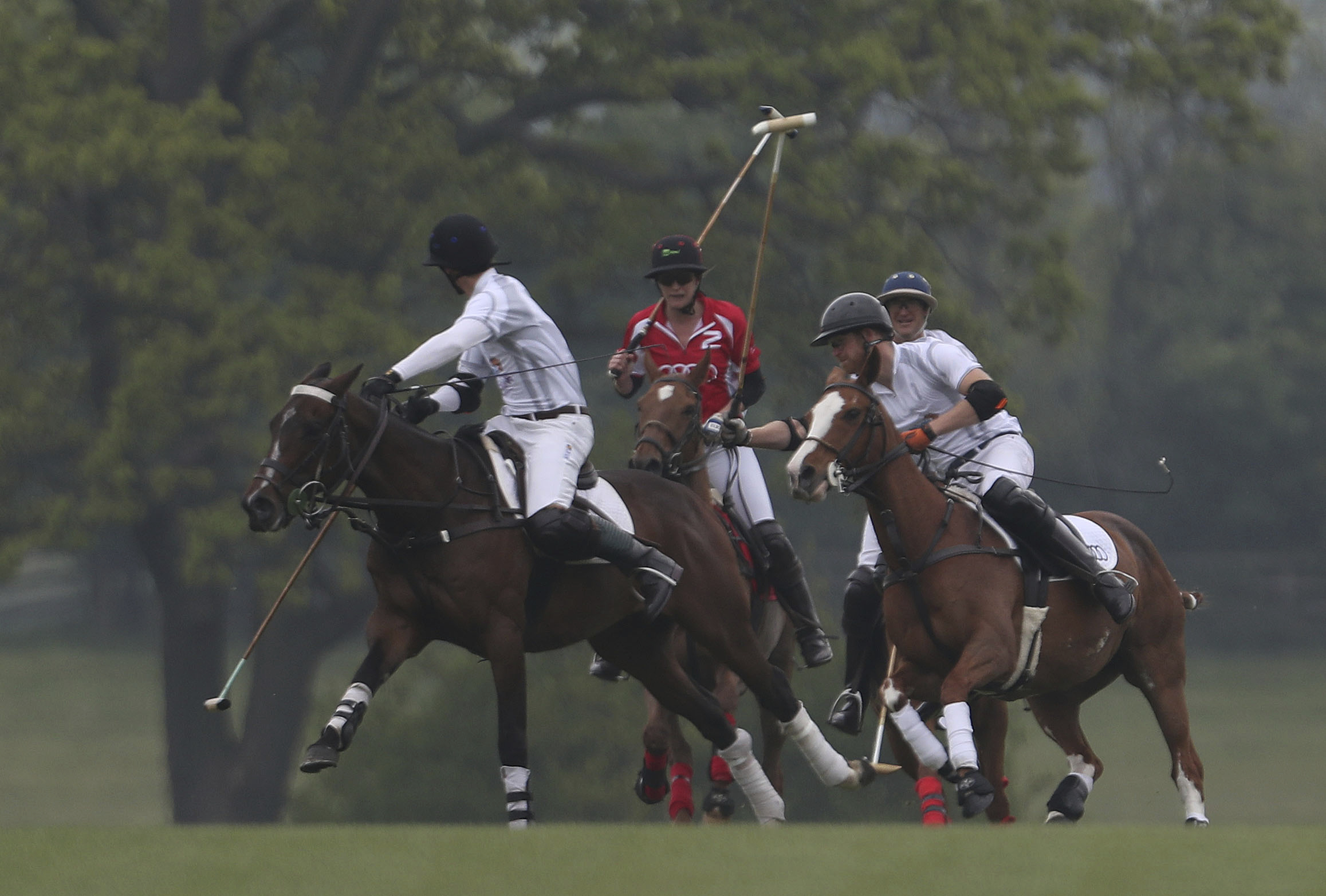 Royal relationship: Meghan Markle at Prince Harry polo match