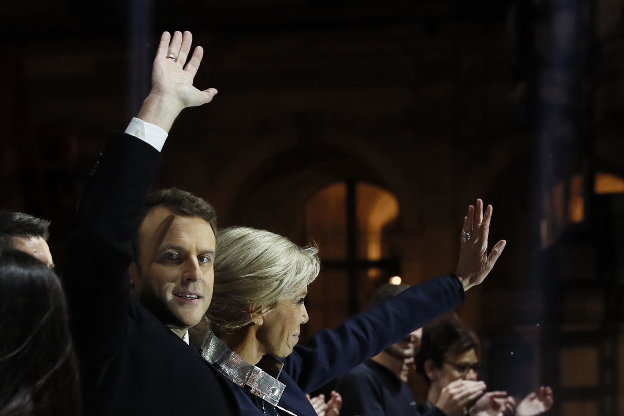 Trump praises Macron for 'big win' in France's election
