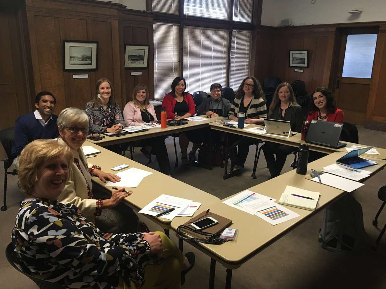 Advocates of digital inclusion from the State of Utah, Salt Lake City, nonprofits and business come together to discuss issues of digital inclusion. (Photo: Carrie Rogers-Whitehead, Digital Respons-Ability)