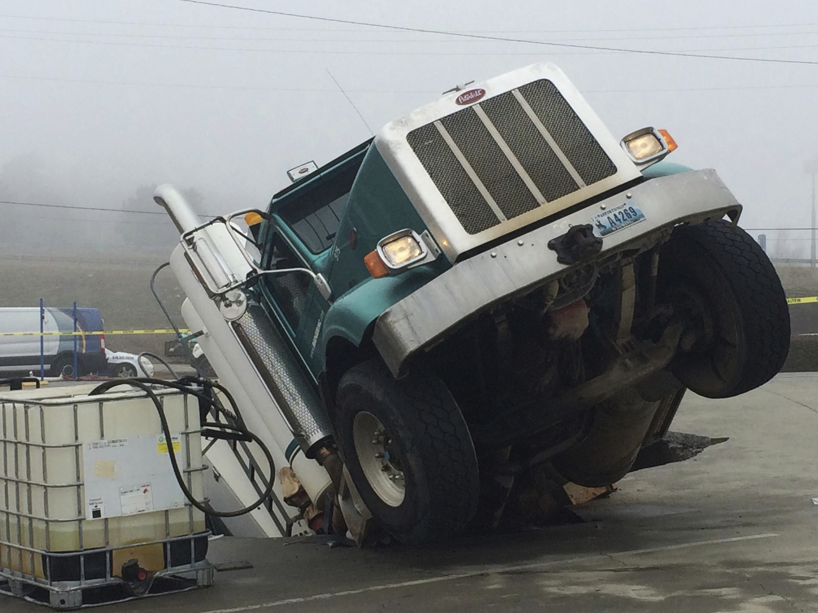 Huge sinkholes are now appearing in the wrong places