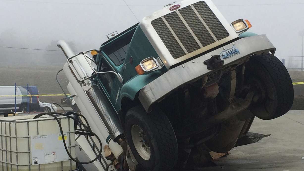 Huge sinkholes are now appearing in the wrong places