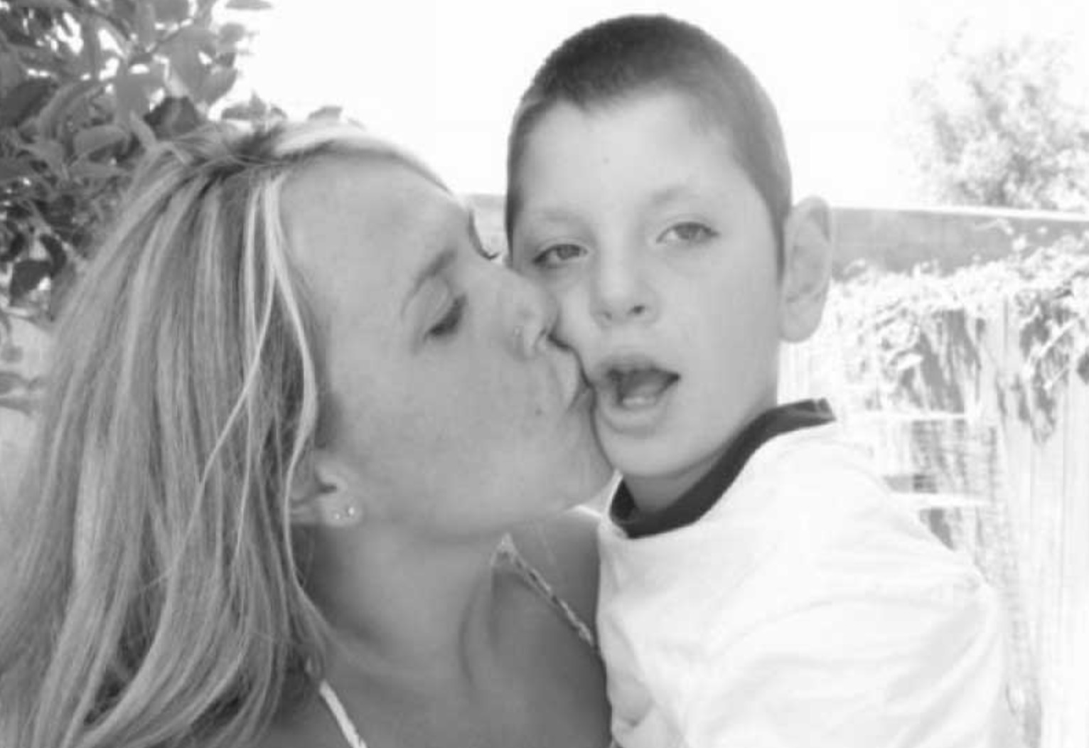 Dozens of bikers escort mother of deceased boy to funeral