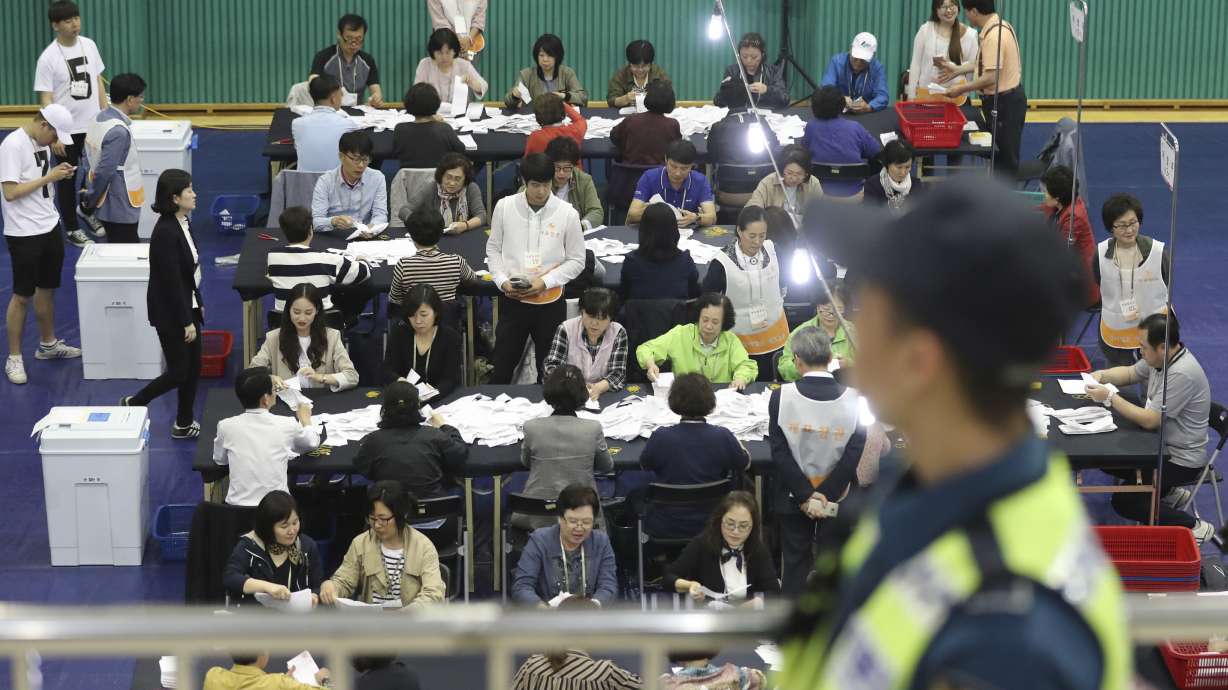 How exit poll works in South Korean president election
