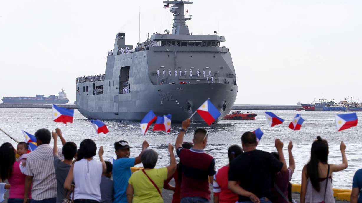 Indonesian-made ship is newest addition to Philippine navy