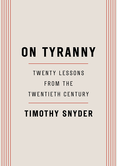 Yale professor discusses best-selling book 'On Tyranny'