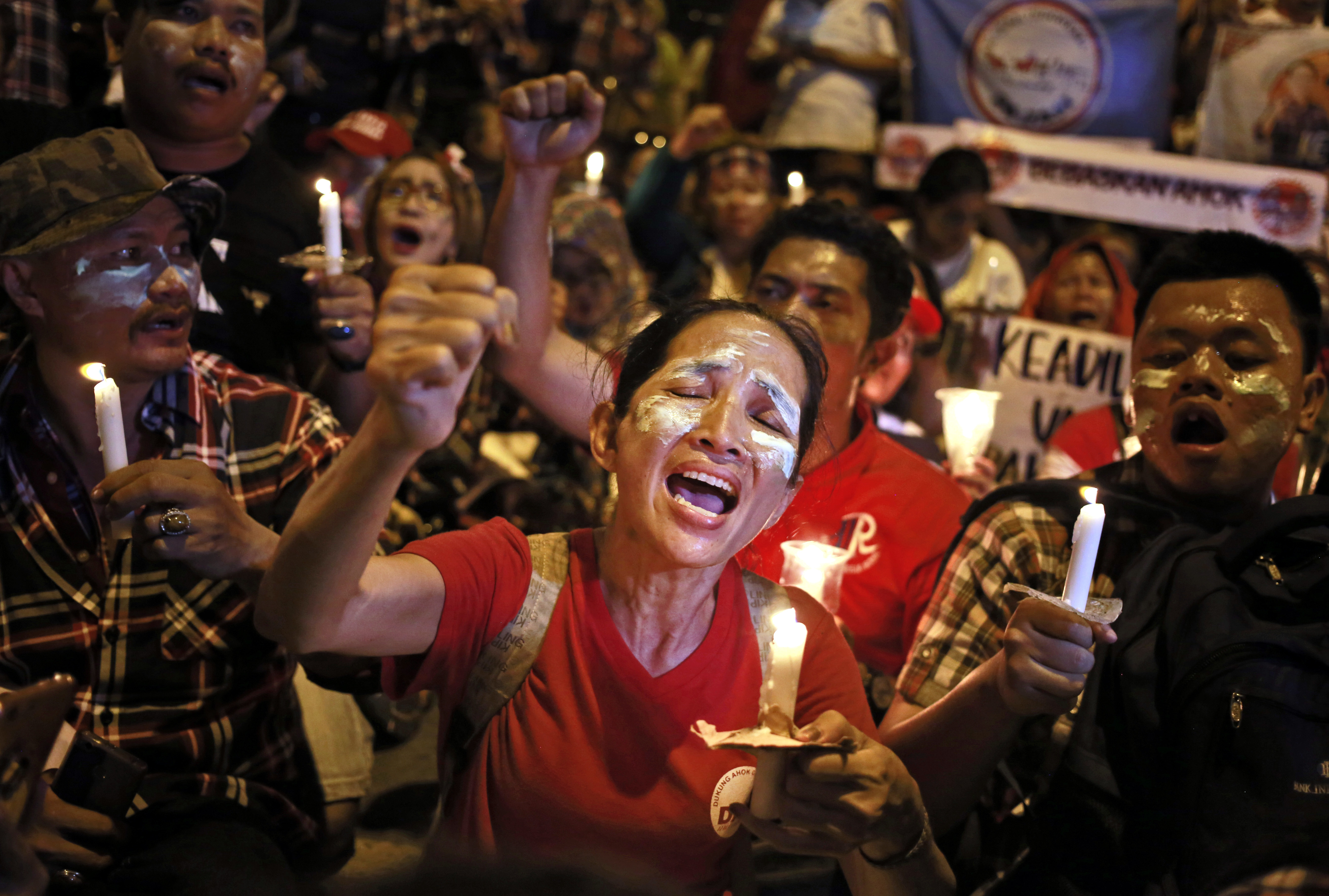 Vigils held for Christian politician imprisoned in Indonesia