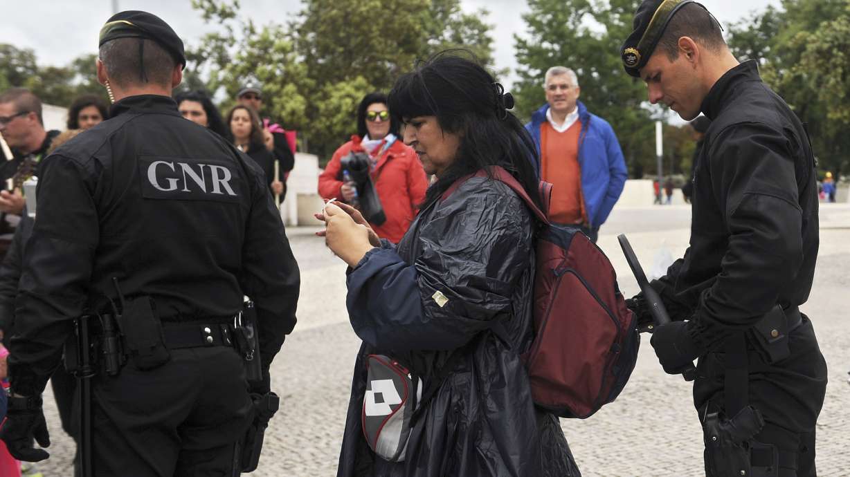 The Latest: Pope Francis says mercy comes before judgment