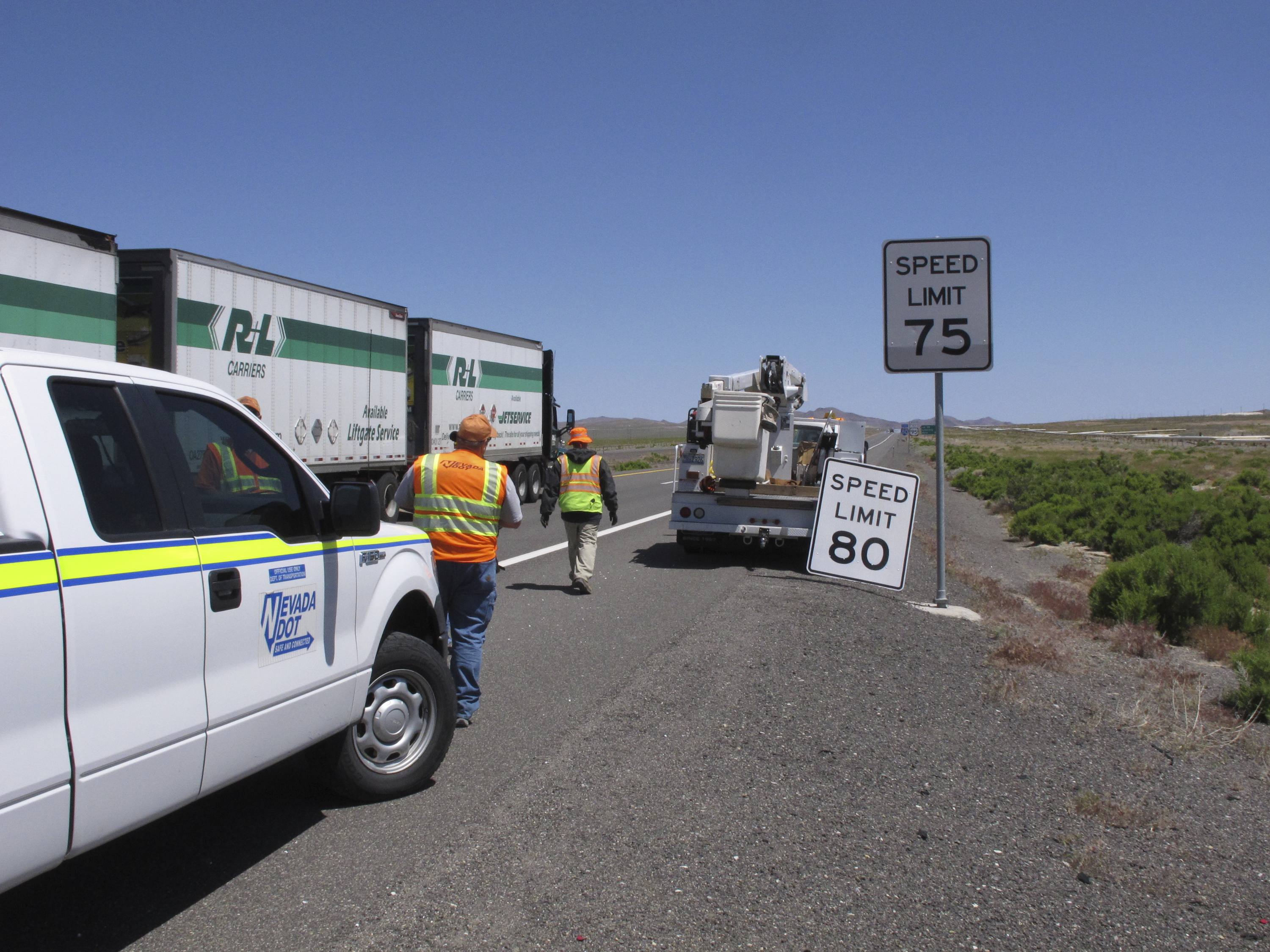 Nevada joins handful of states with spans of 80 mph driving