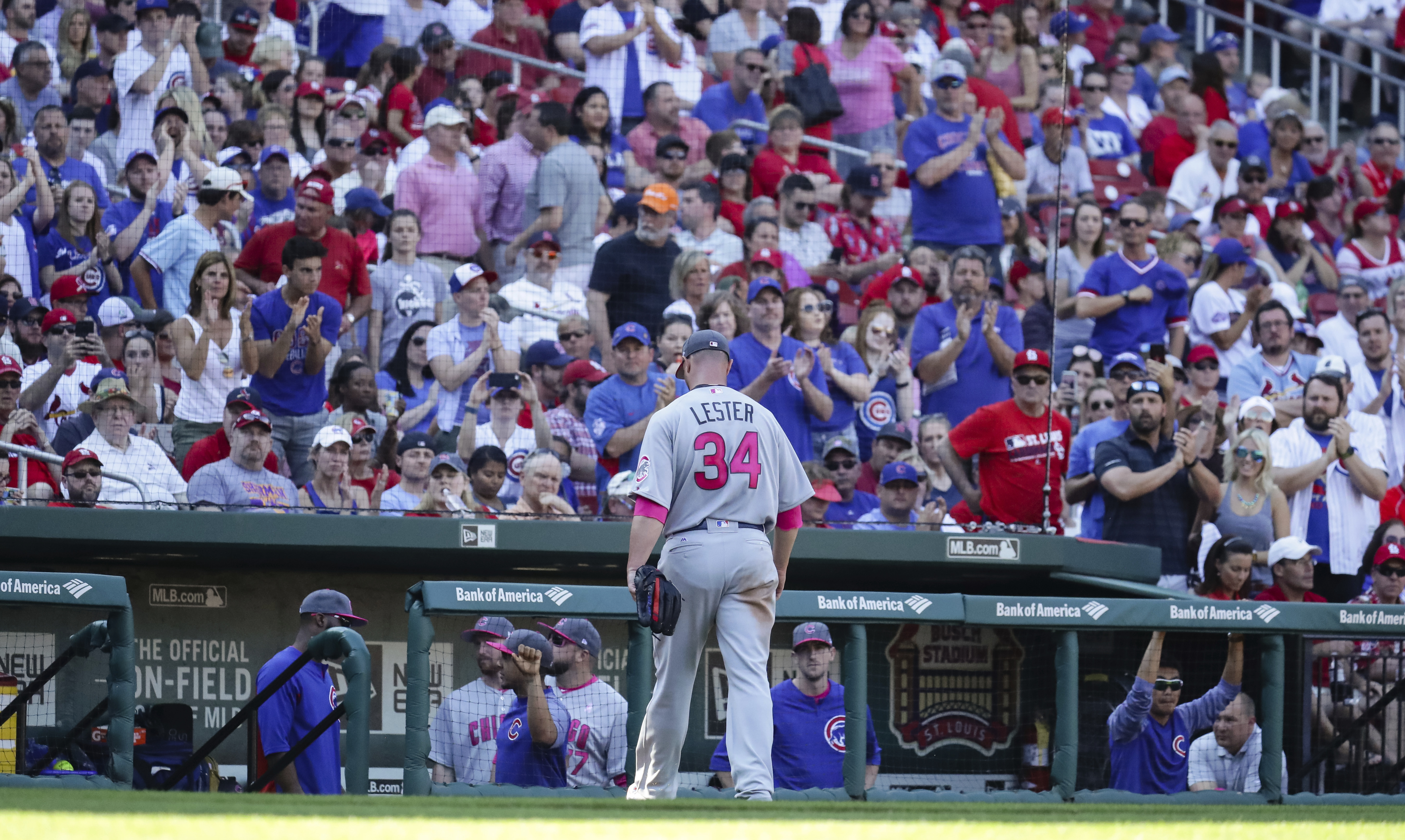 Martinez, Cards beat Cubs; Maddon grumbles over slide rule