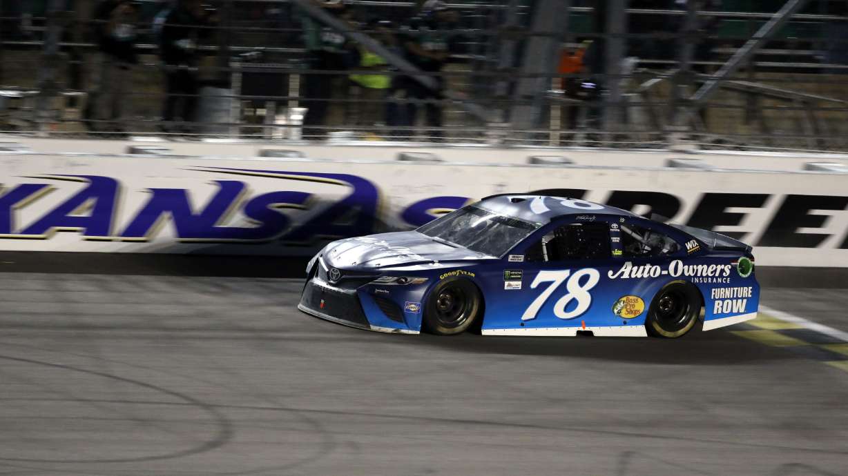 Martin Truex Jr. living sublimely after Kansas Speedway win