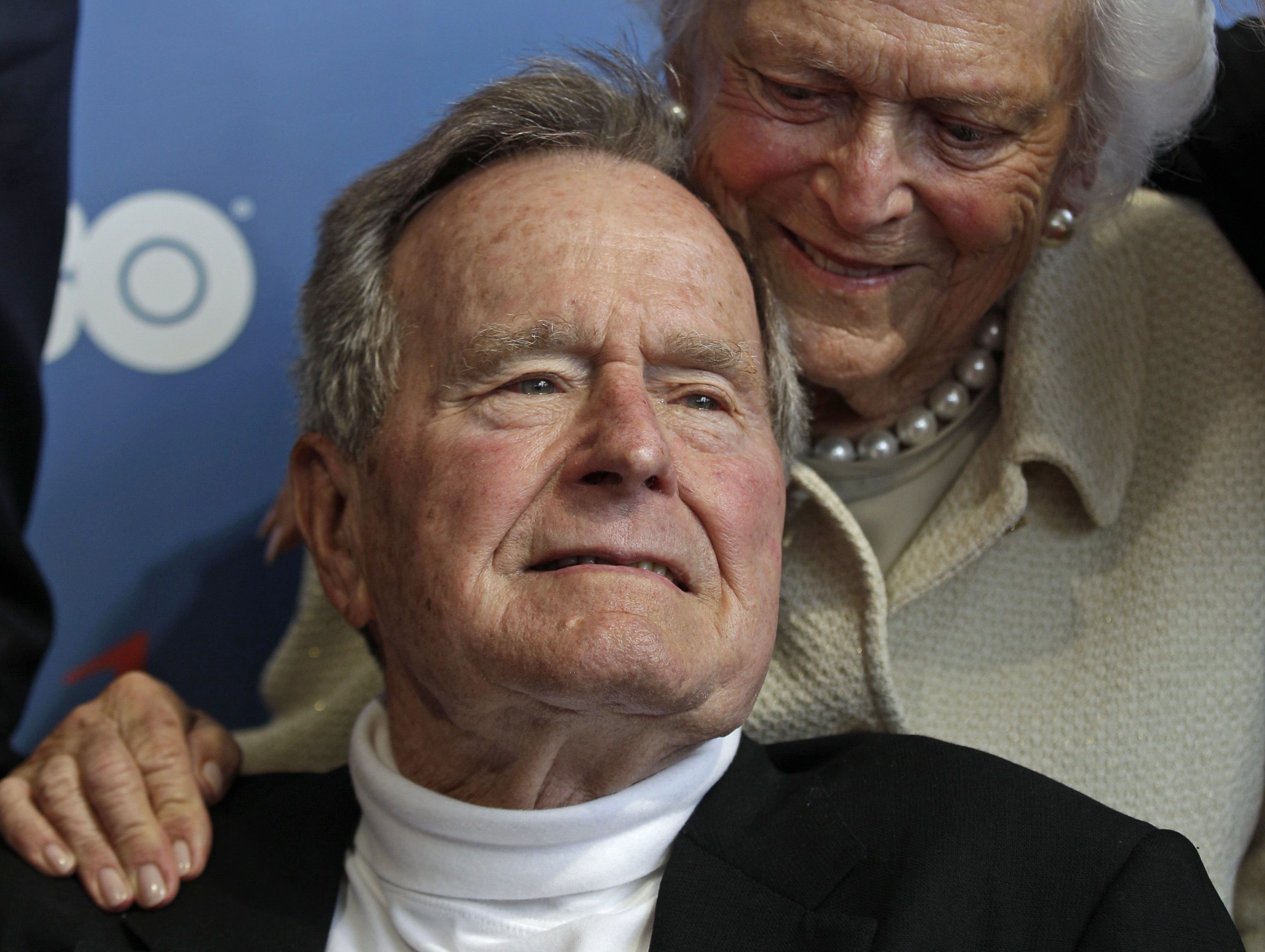 Former President George H.W. Bush in Maine for the summer