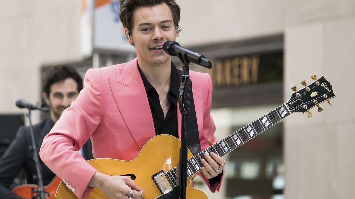 Harry Styles steps in to host Corden's 'Late Late Show'