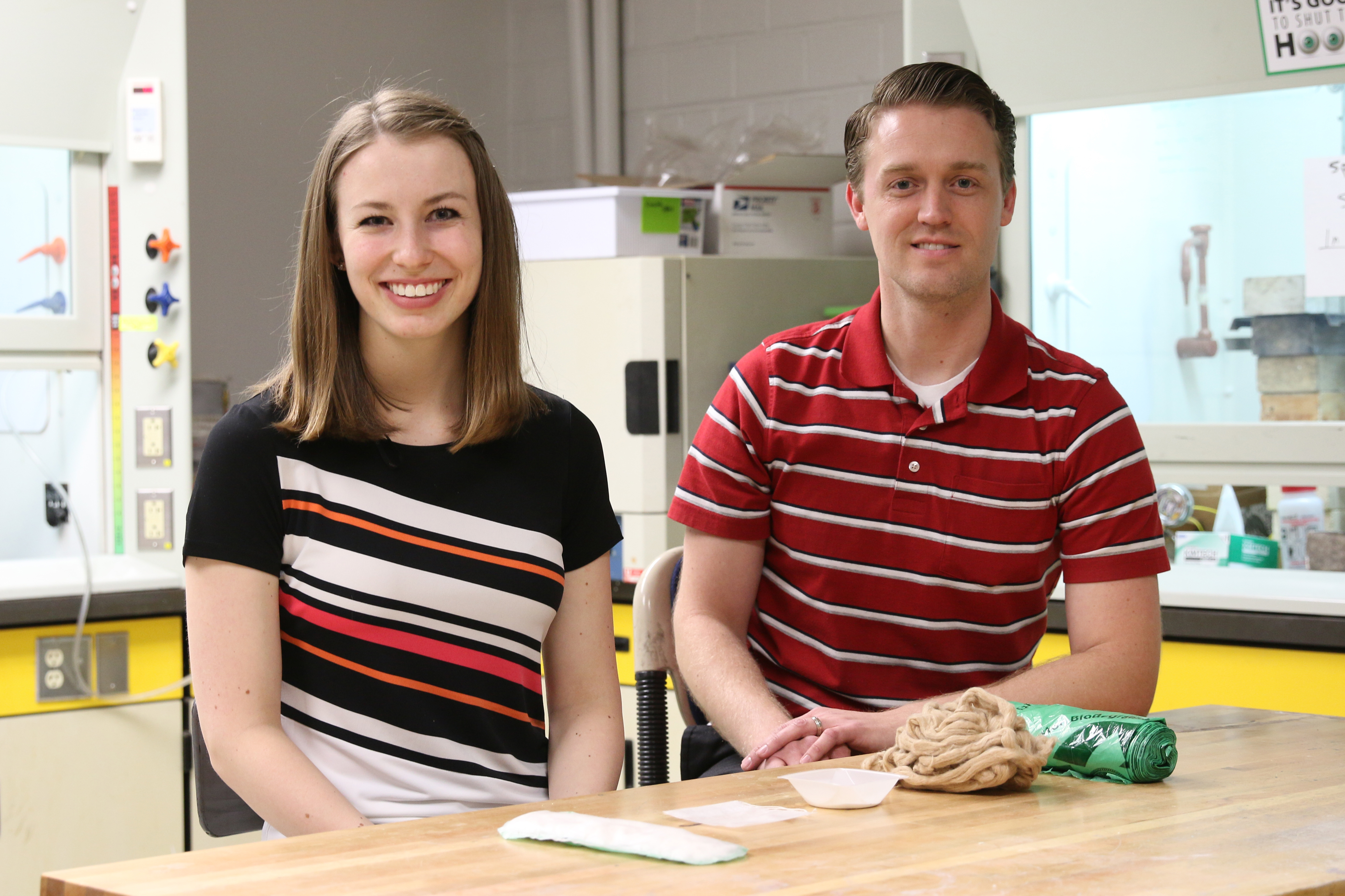 U. scientists develop biodegradable hygiene product