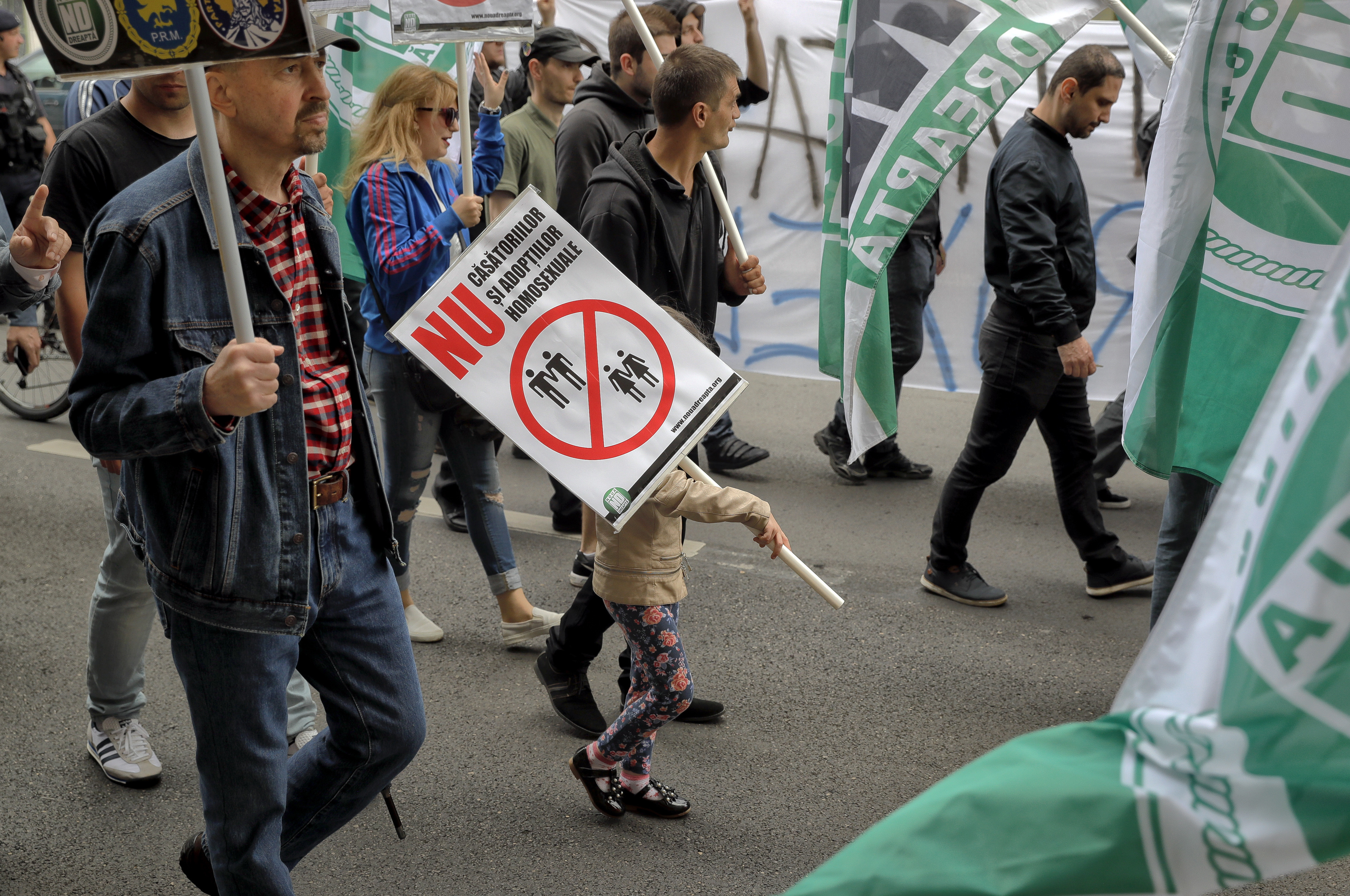 1,000 in Romanian gay pride march amid moves to limit rights