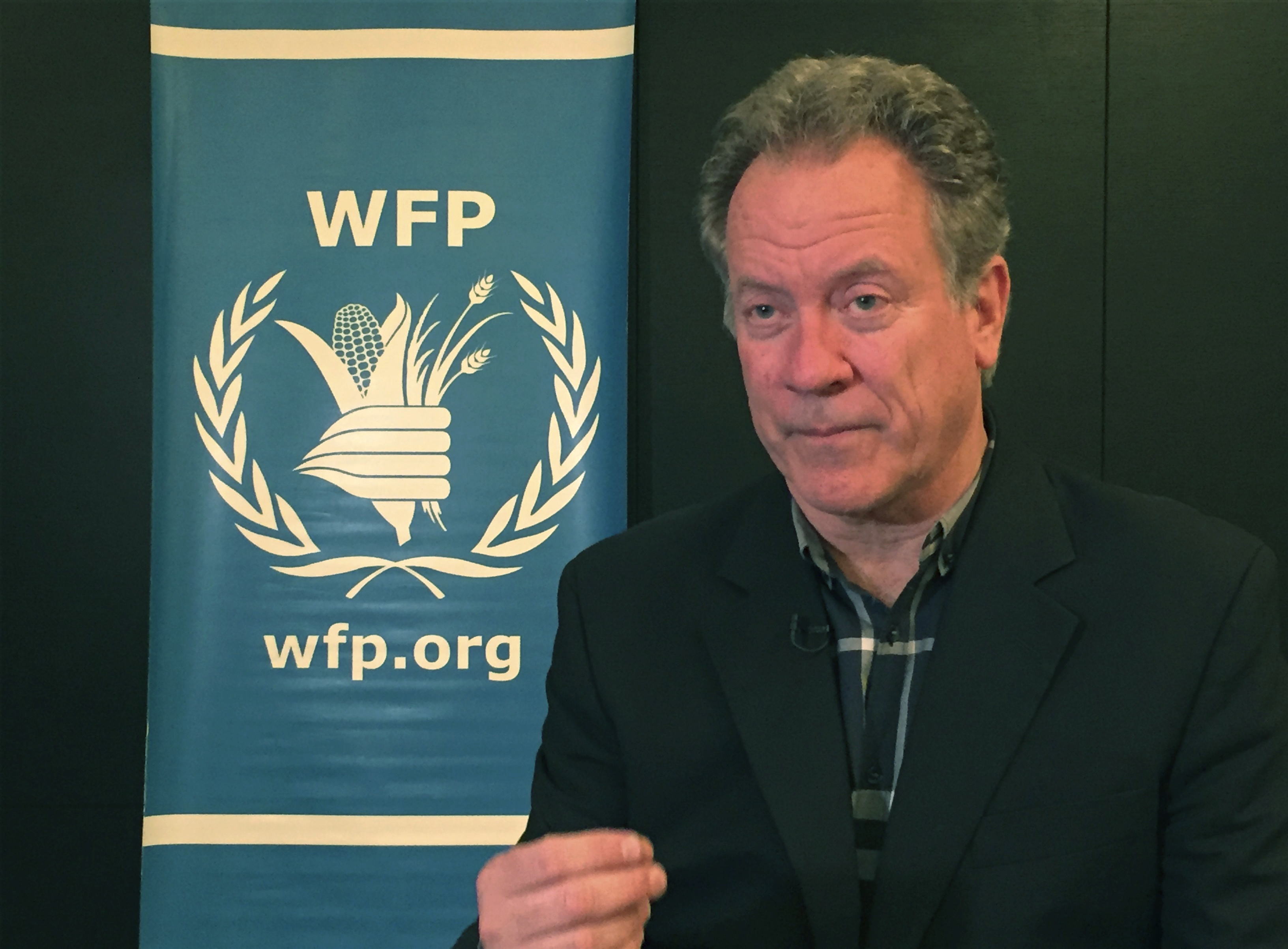 AP Interview: WFP chief says 600,000 kids risk famine death