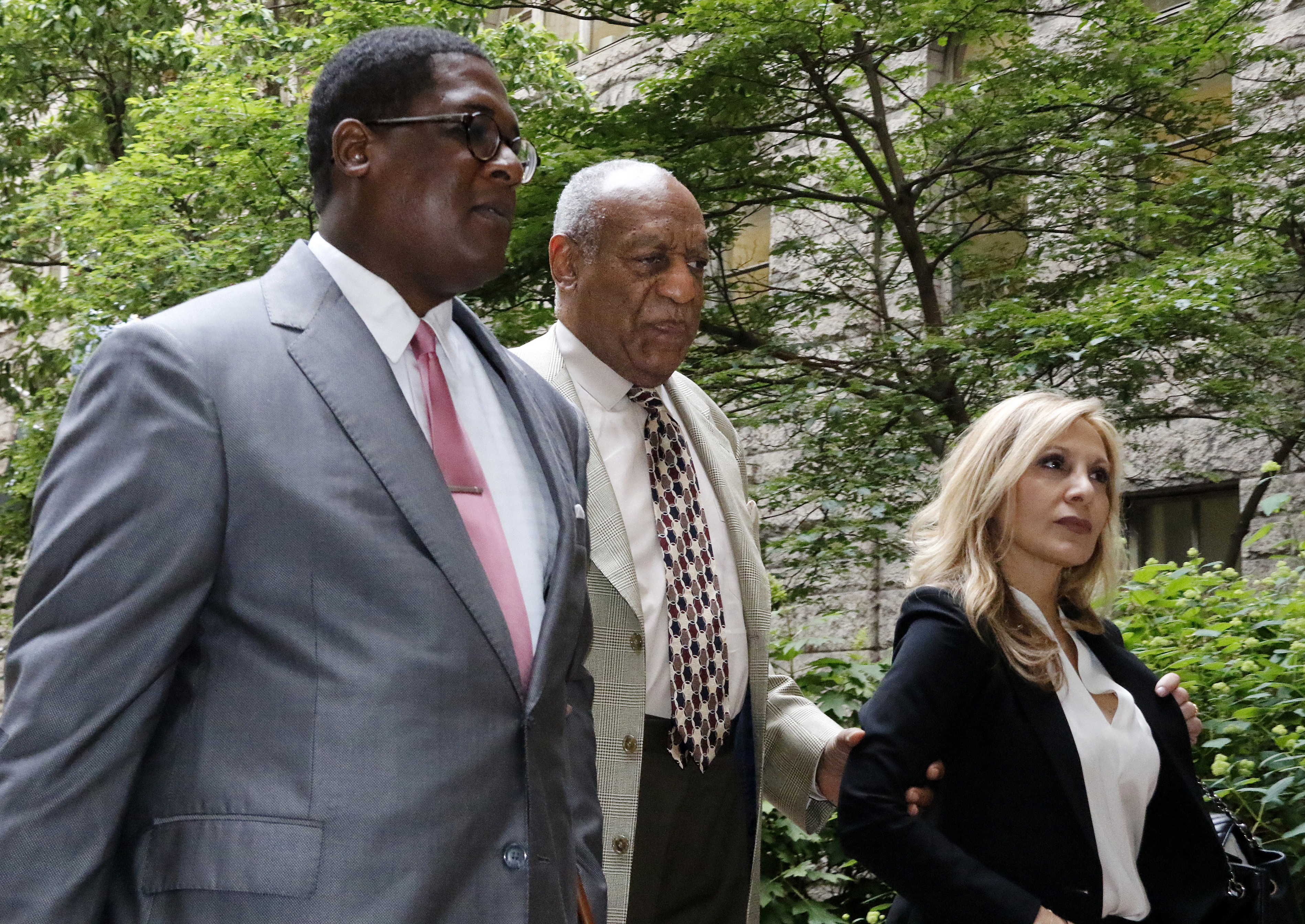 The Latest: Cosby defense alleges race bias in jury strikes