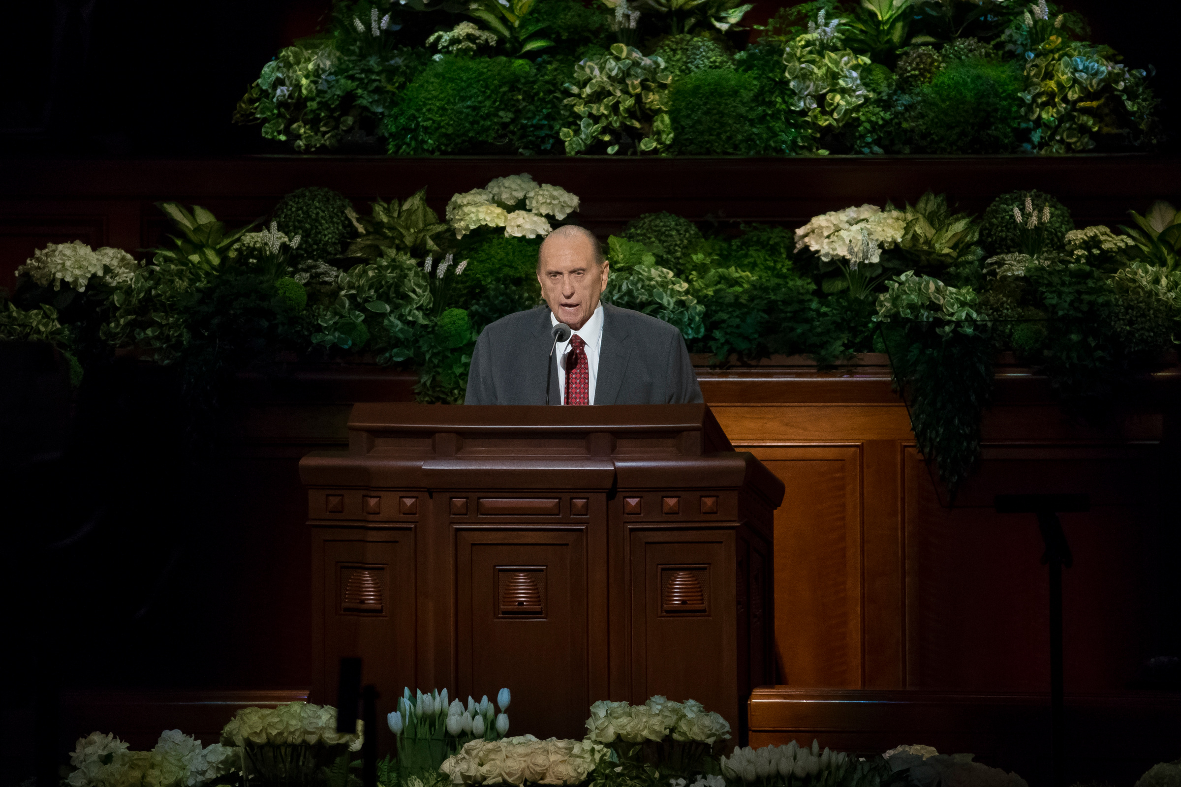 A look at LDS conference when the church president didn't speak