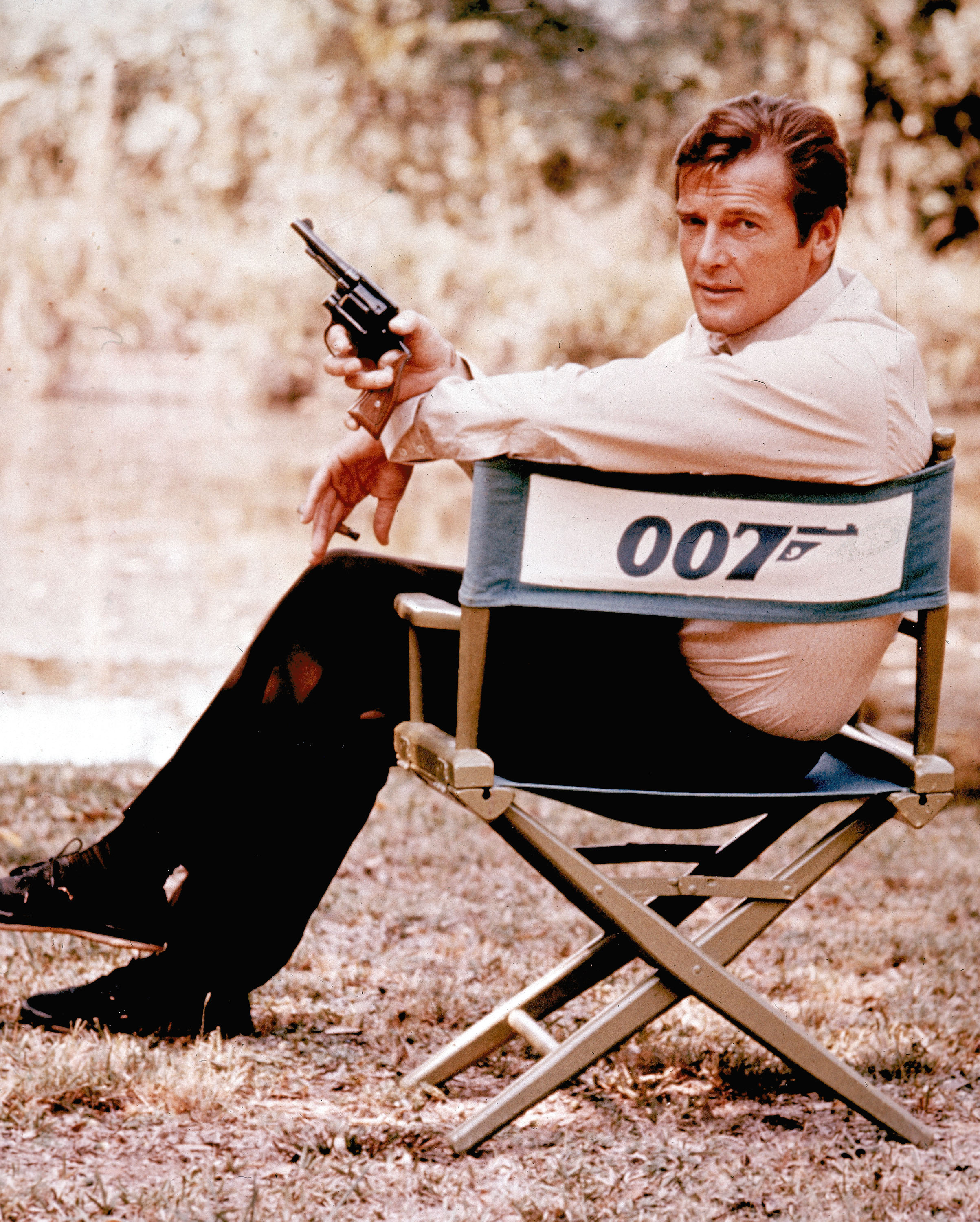 With an arched brow, Roger Moore found humor in Bond, life